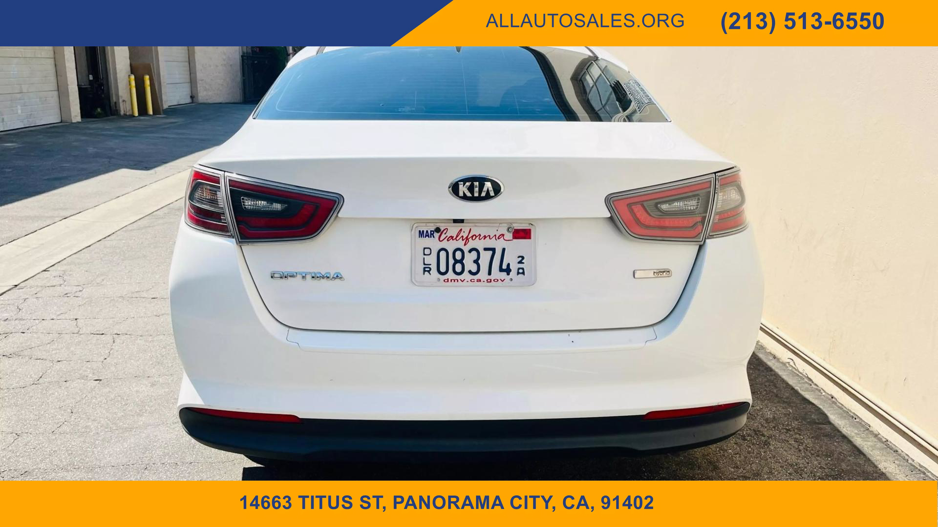 2016 Kia Optima LX Hybrid photo 4