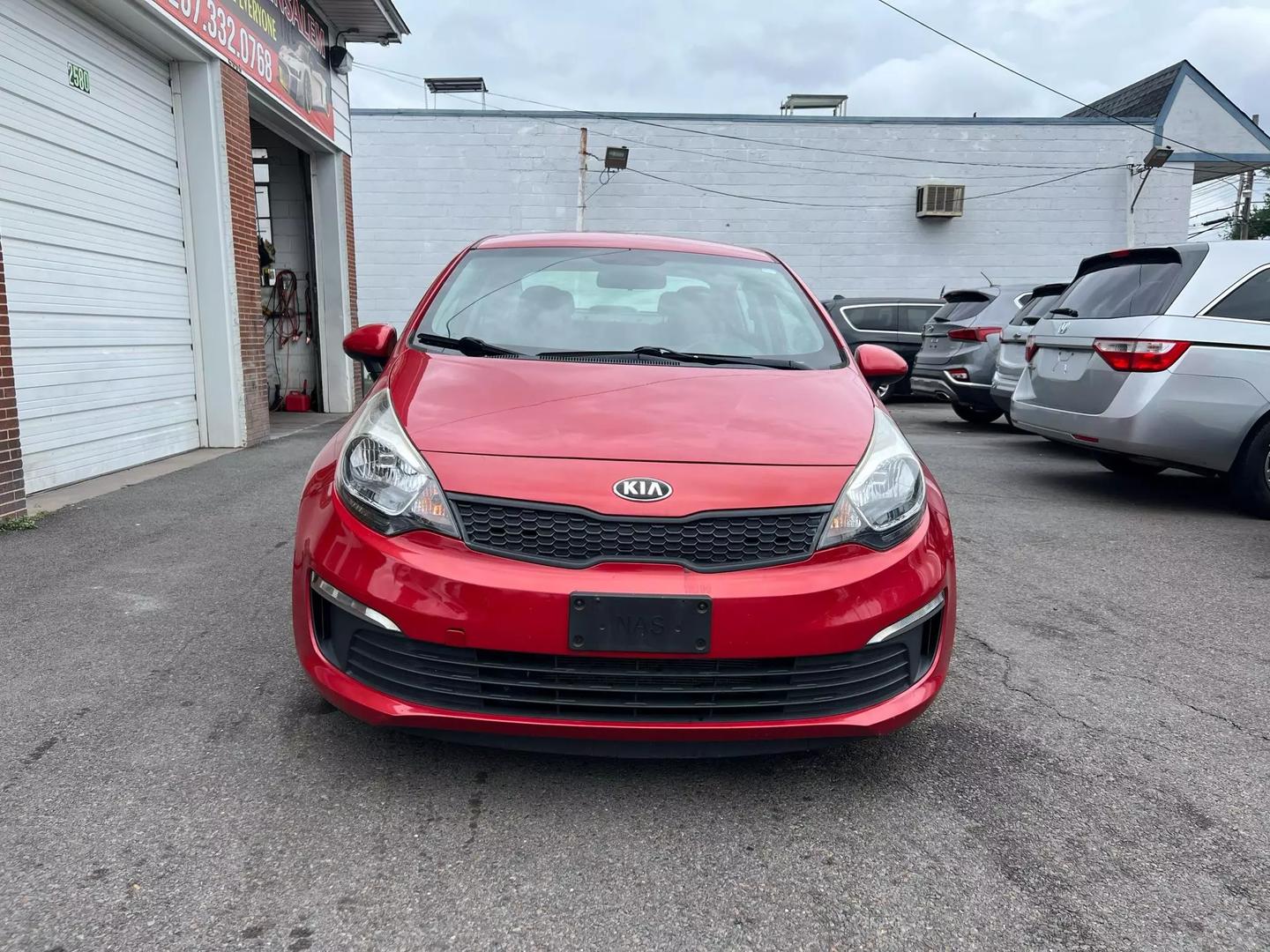 2017 KIA RIO compact car with sleek design, fuel-efficient engine, and modern features ideal for city driving.