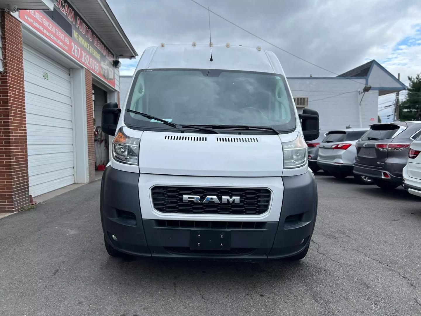 2020 RAM ProMaster Cargo Van 2500 High Roof - Spacious and Powerful Cargo Solution