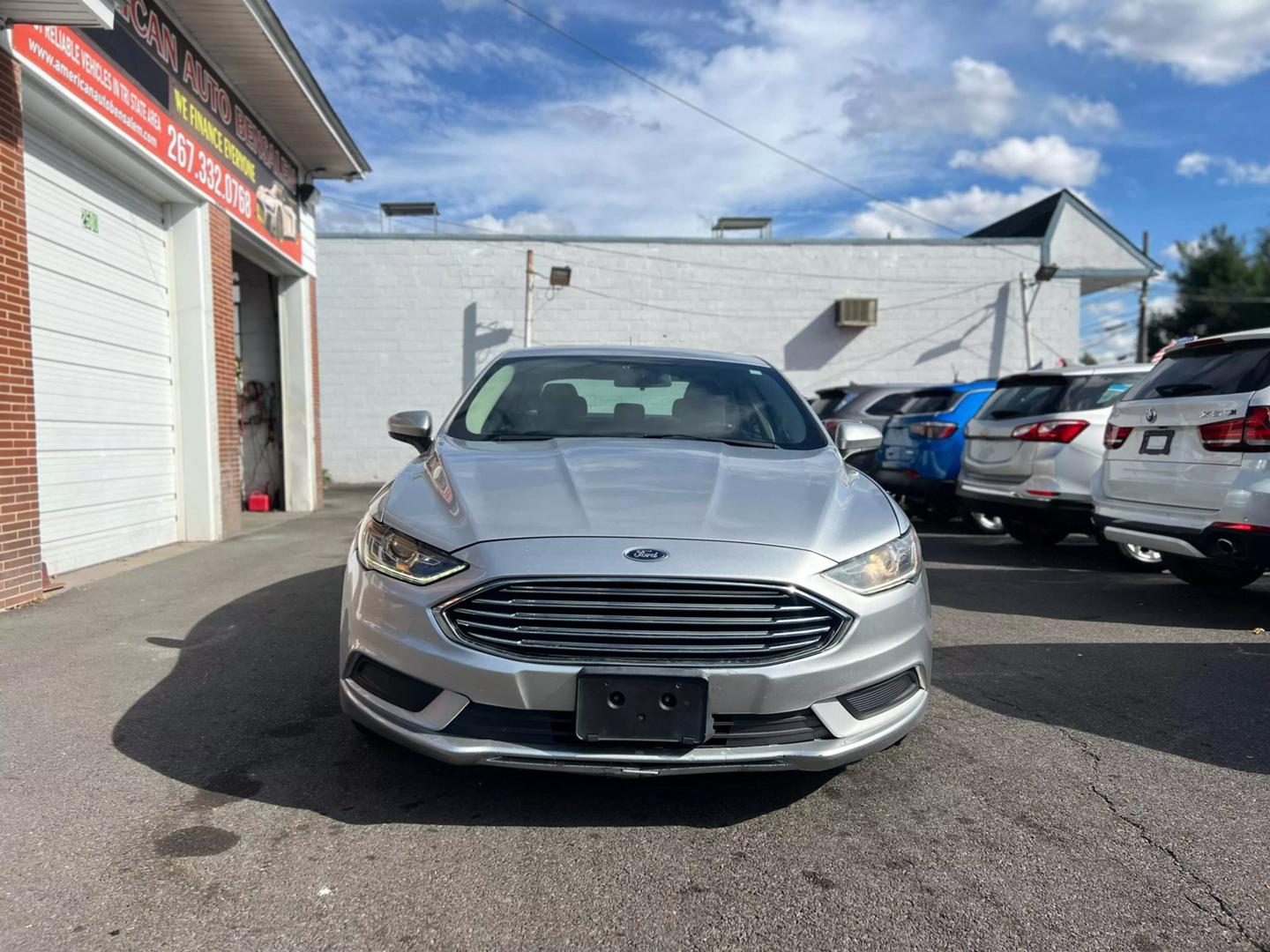 2017 Ford Fusion sedan with sleek design, showcasing advanced features and modern styling.