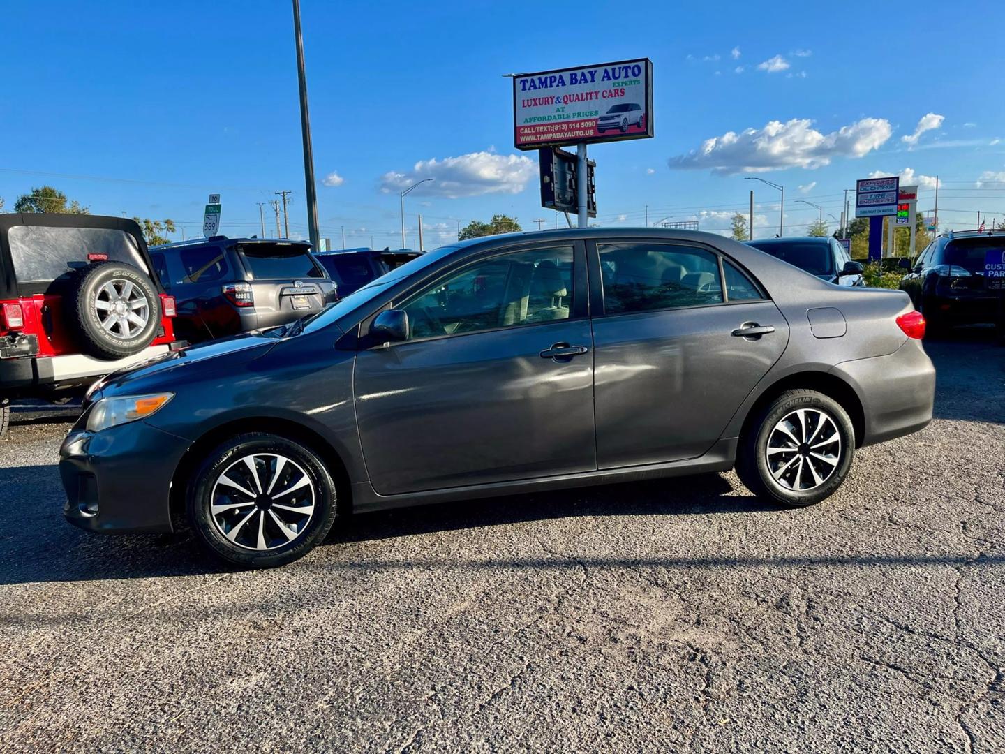 Used 2011 Toyota Corolla S with VIN 2T1BU4EE7BC600306 for sale in Tampa, FL