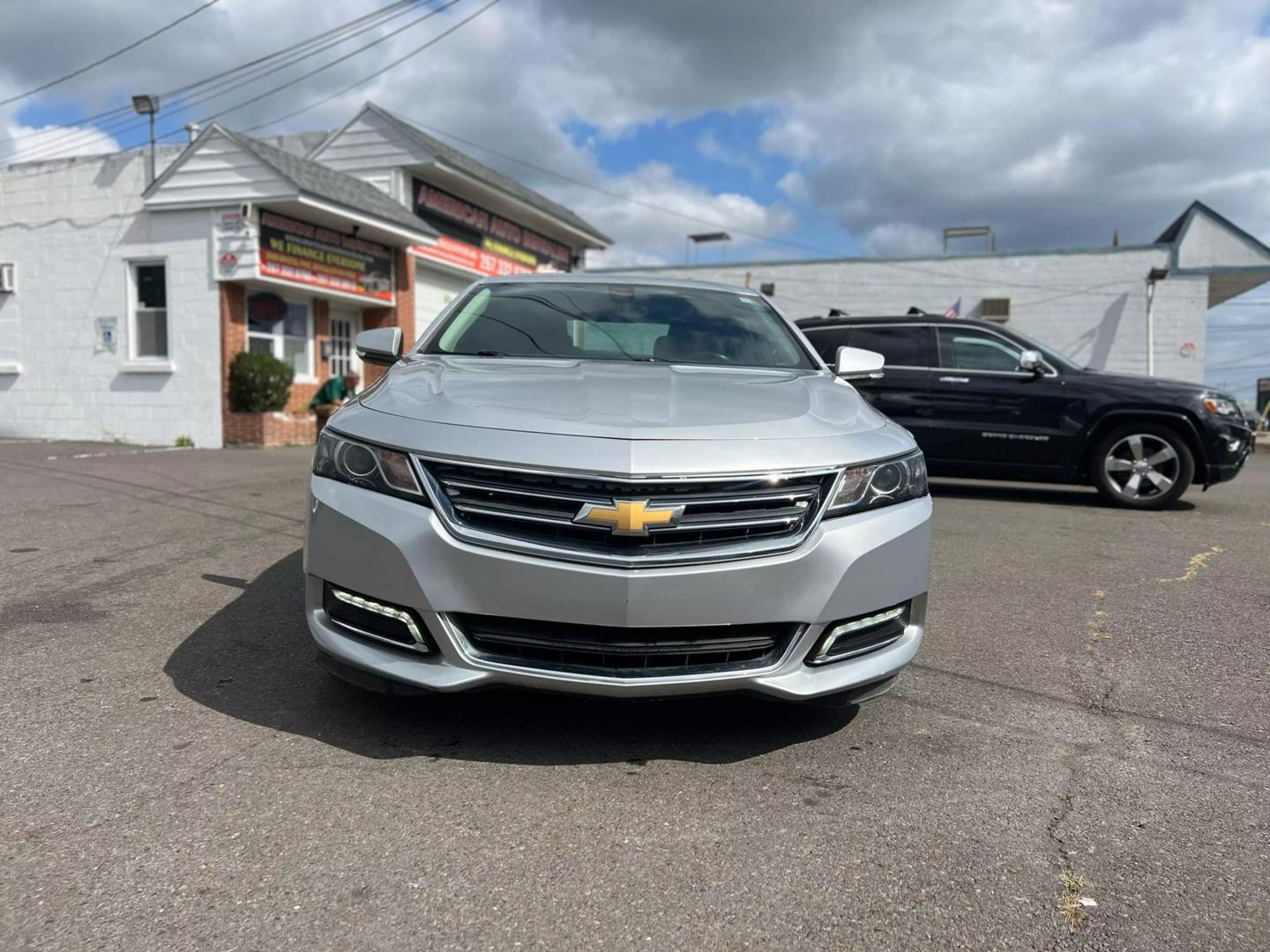 Close-up view of 2019 Chevrolet Impala showcasing sleek design and modern features.