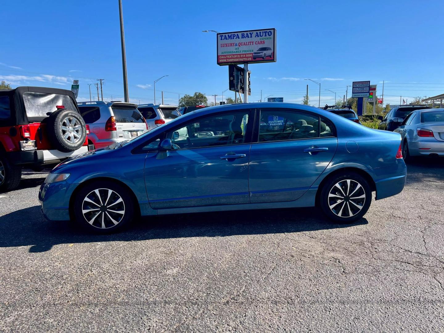 Used 2010 Honda Civic LX with VIN 2HGFA1F53AH555667 for sale in Tampa, FL