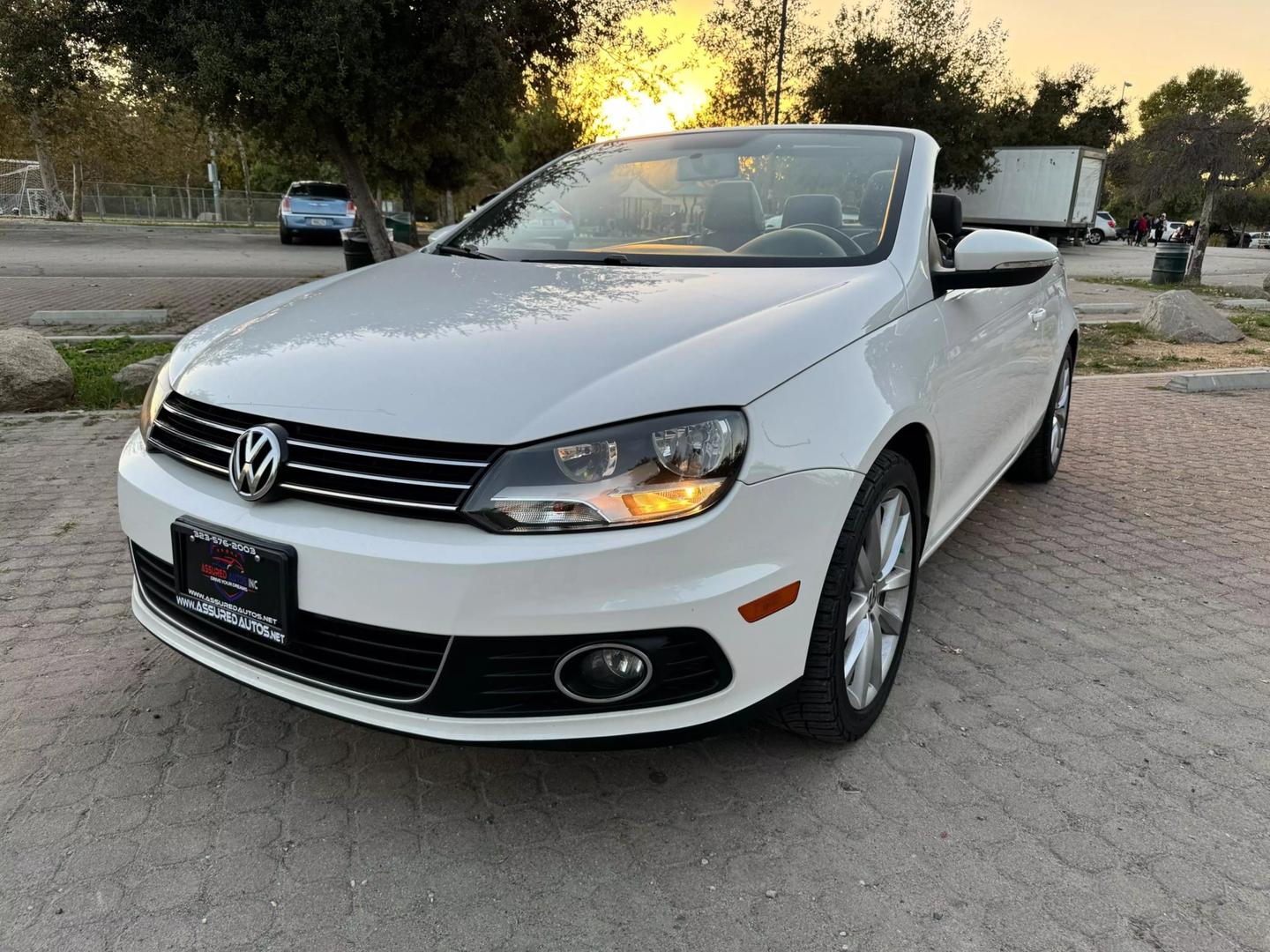 Used 2013 Volkswagen Eos Komfort with VIN WVWBW8AH6DV009191 for sale in Los Angeles, CA