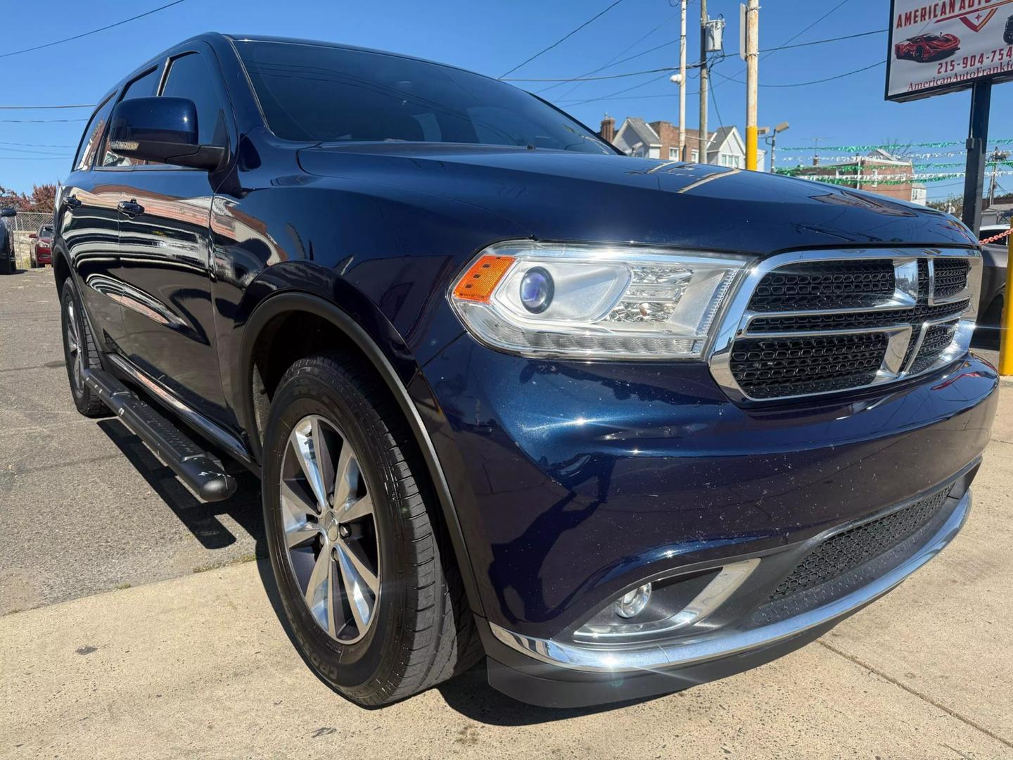 2016 Dodge Durango showcasing its bold design and rugged build, emphasizing style and performance.