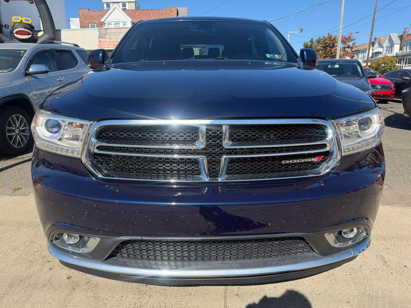 2016 Dodge Durango showcasing its bold design and rugged build, emphasizing style and performance.