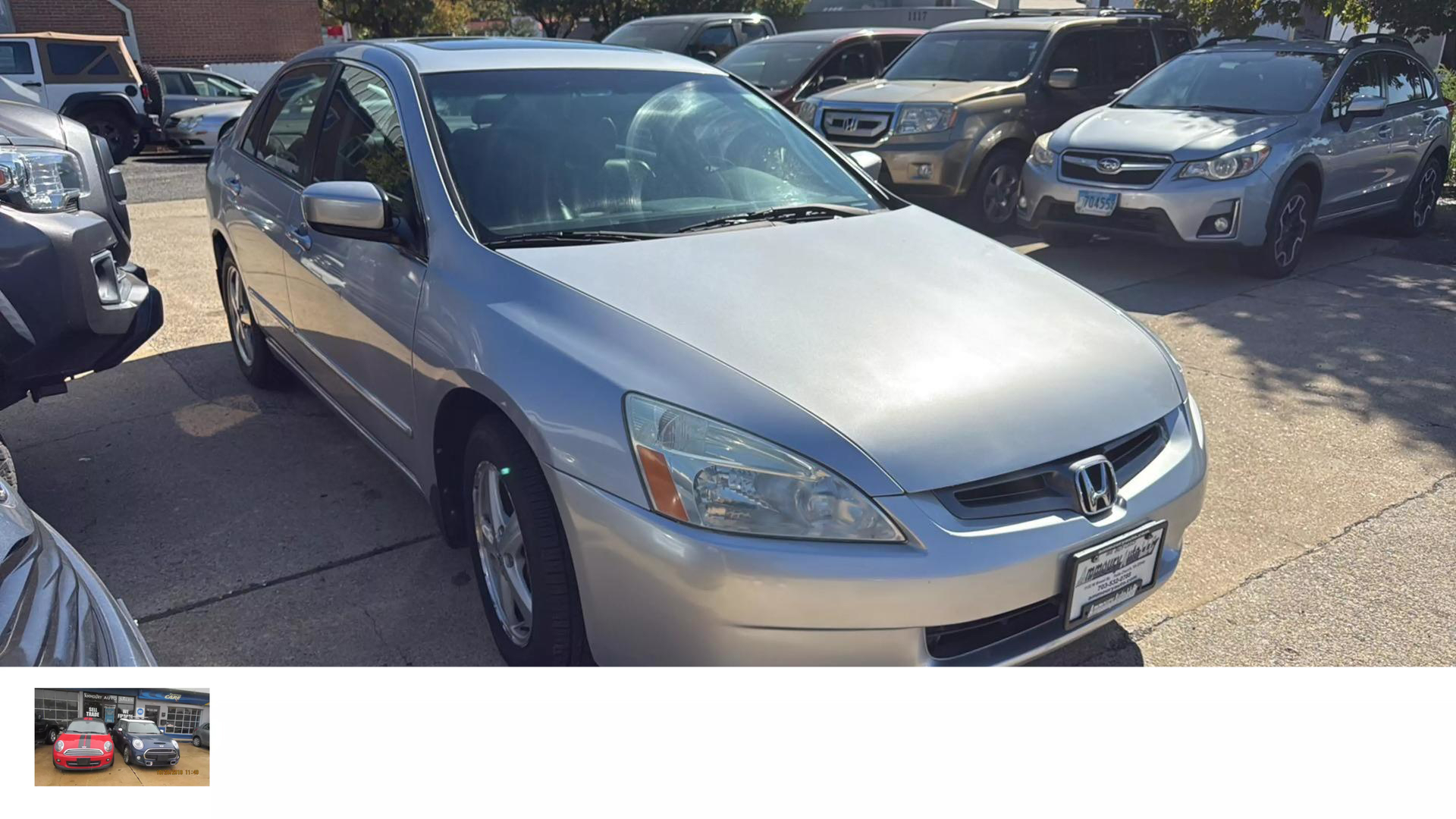 2004 Honda Accord EX photo 9