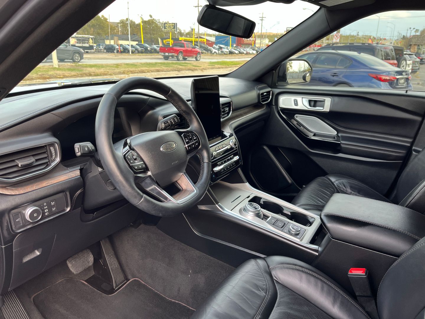 2022 FORD EXPLORER SUV V6, ECOBOOST, TWIN TURBO, 3.0 LITER PLATINUM SPORT UTILITY 4D