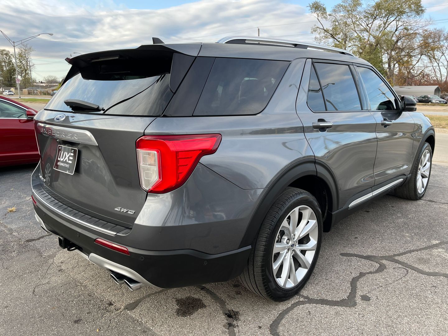 2022 FORD EXPLORER SUV V6, ECOBOOST, TWIN TURBO, 3.0 LITER PLATINUM SPORT UTILITY 4D