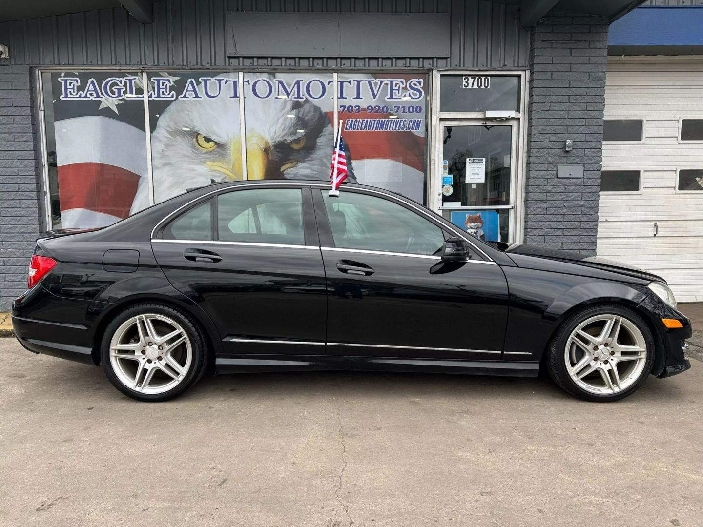 Used 2013 Mercedes-Benz C-Class C250 Sport with VIN WDDGF4HB1DA773561 for sale in Arlington, VA