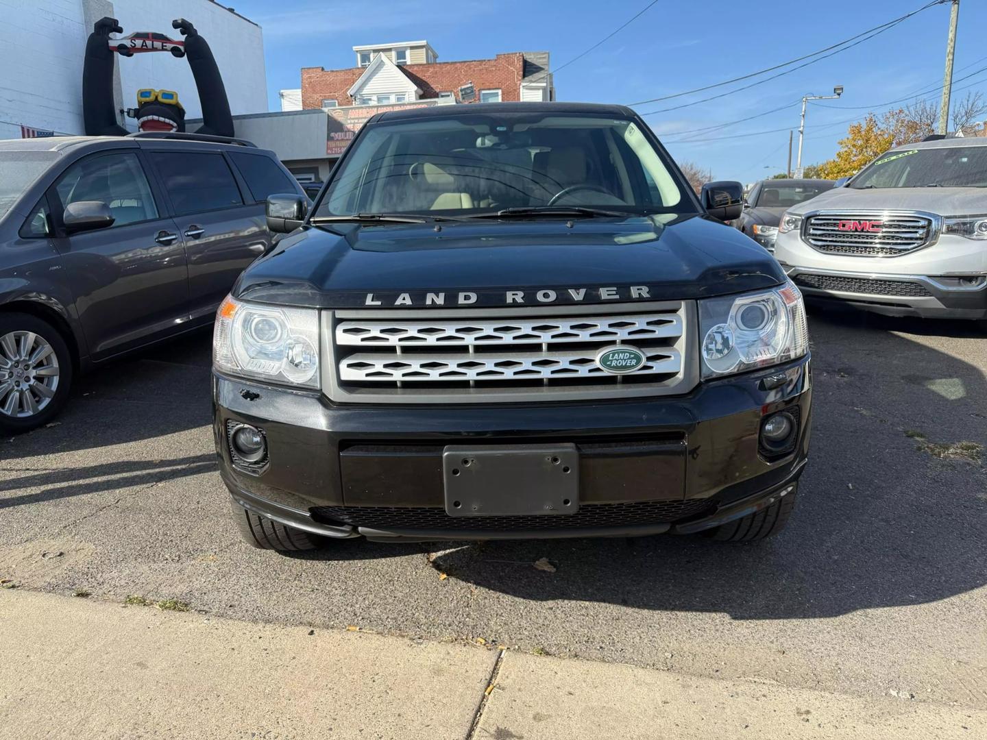 2012 Land Rover LR2 showcasing its rugged design and luxury features.