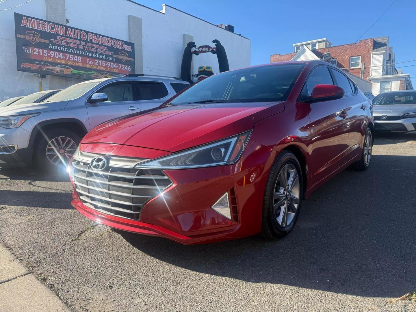 Feature image of the 2020 Hyundai Elantra showcasing its sleek design and modern exterior styling.