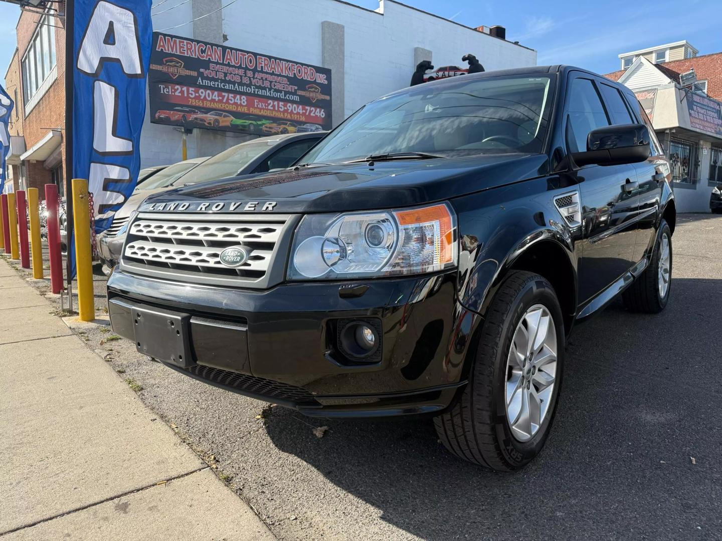 2012 Land Rover LR2 showcasing its rugged design and luxury features.