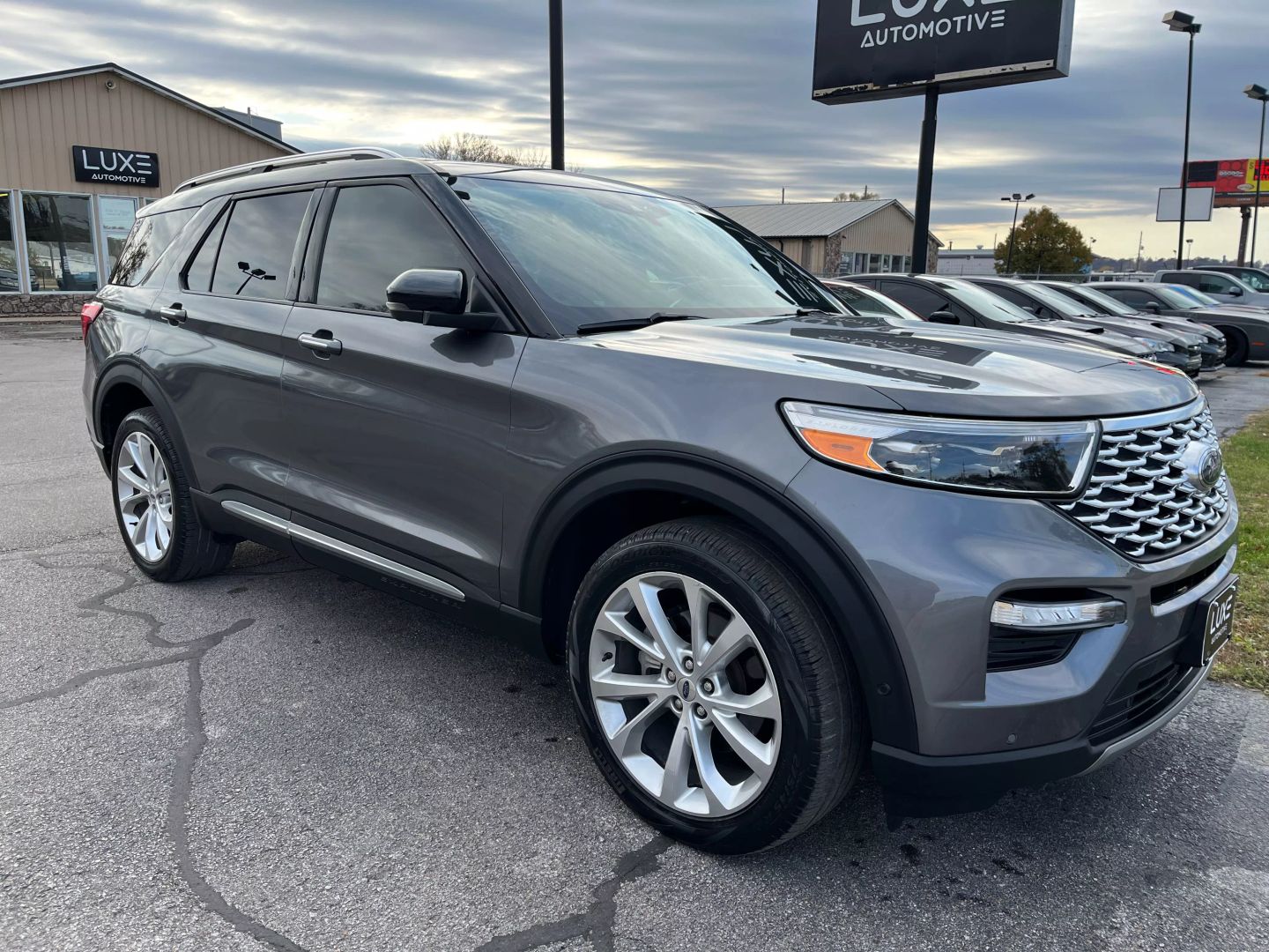 2022 FORD EXPLORER SUV V6, ECOBOOST, TWIN TURBO, 3.0 LITER PLATINUM SPORT UTILITY 4D