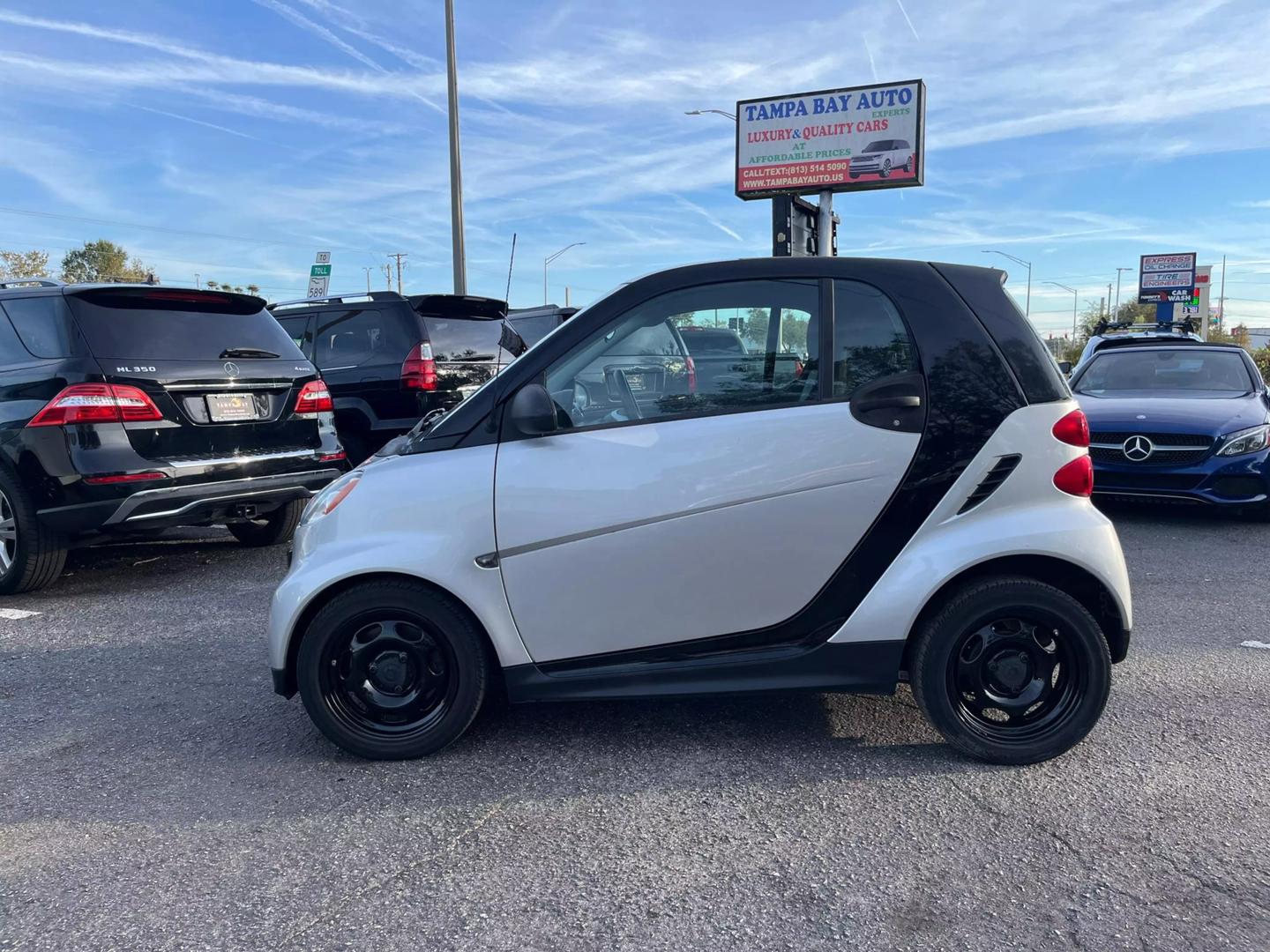 Used 2013 smart fortwo pure with VIN WMEEJ3BA2DK695748 for sale in Tampa, FL