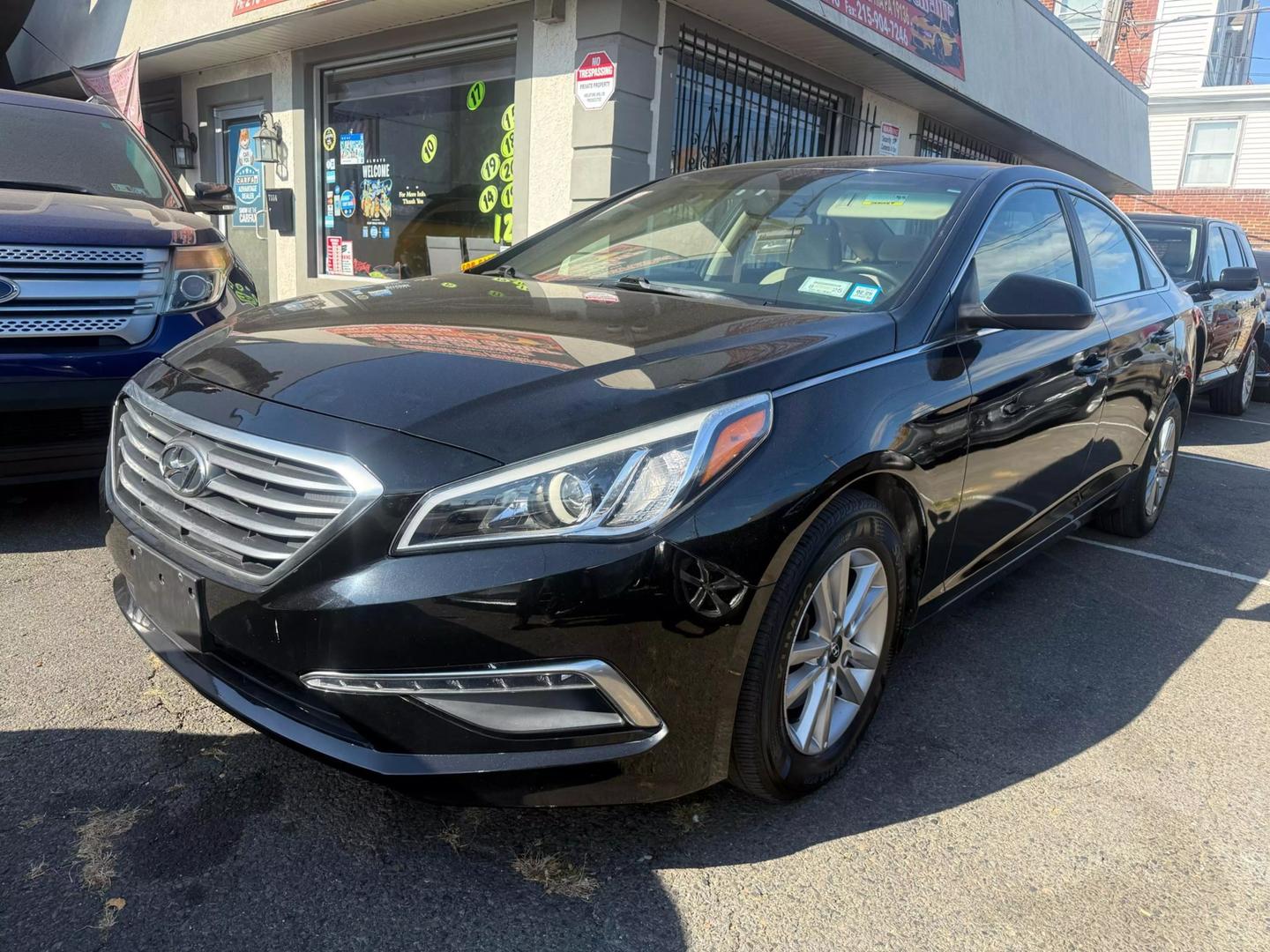 2015 Hyundai Sonata showcasing sleek design, modern technology, and comfortable interior, perfect for a smooth and stylish drive.