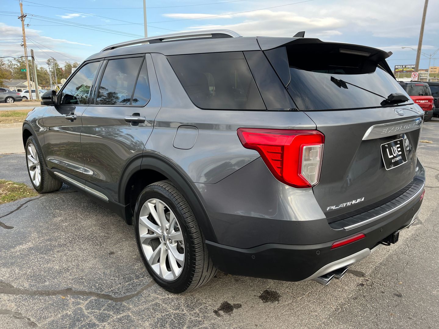 2022 FORD EXPLORER SUV V6, ECOBOOST, TWIN TURBO, 3.0 LITER PLATINUM SPORT UTILITY 4D