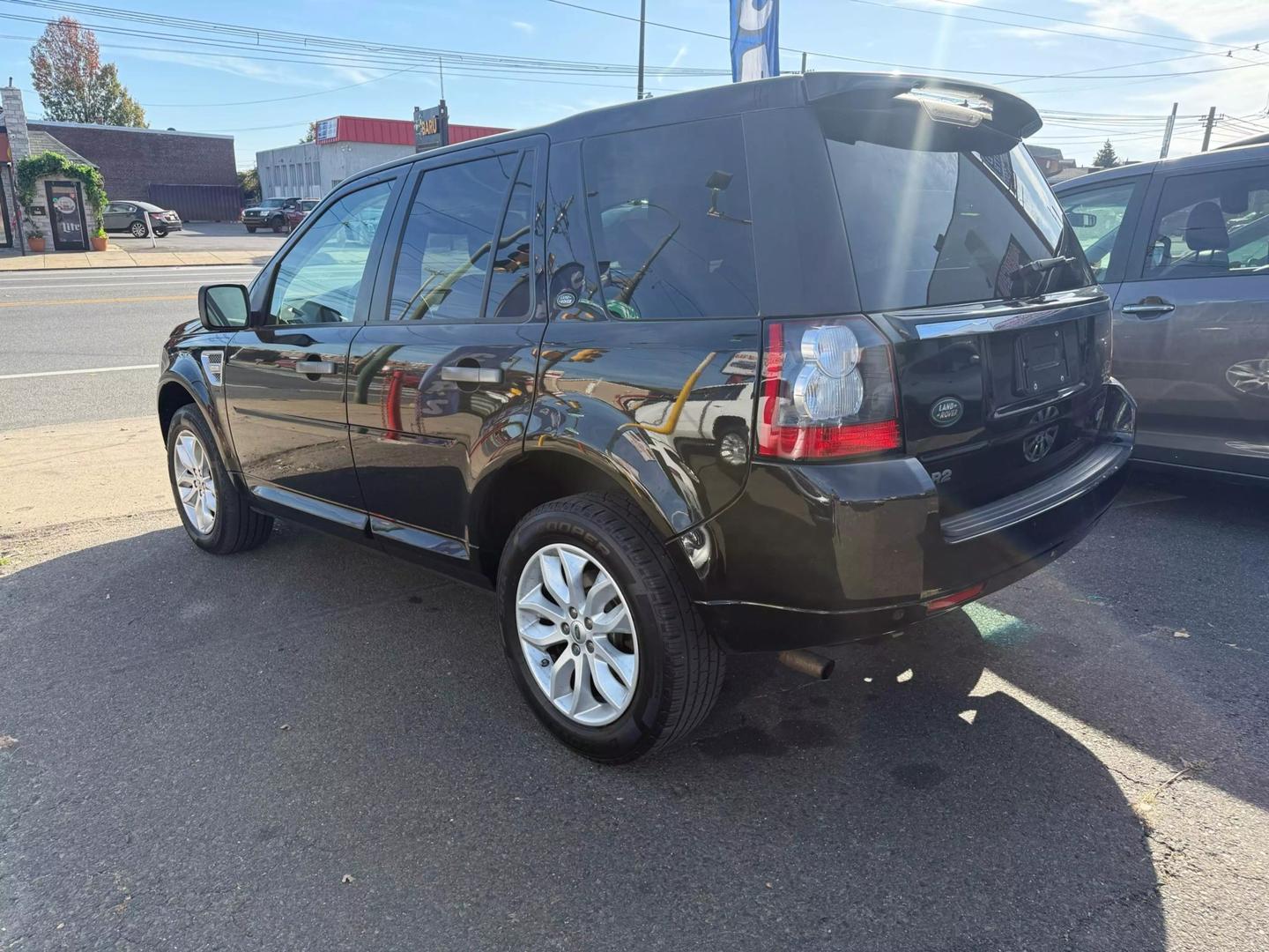 2012 Land Rover LR2 showcasing its rugged design and luxury features.