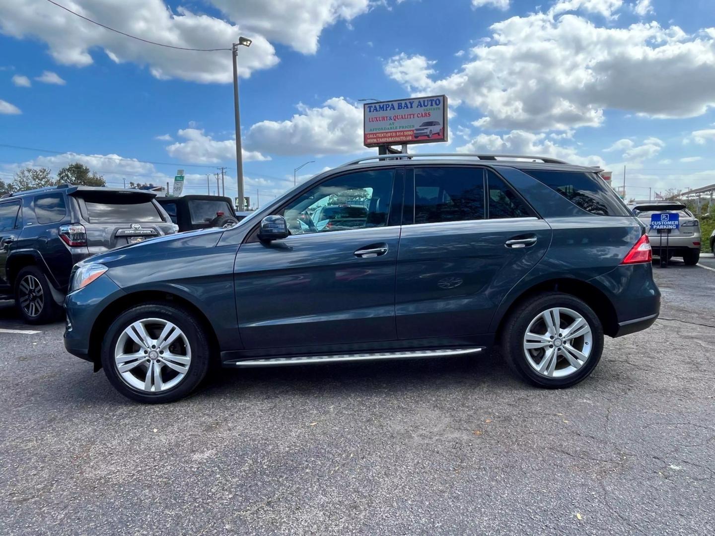 Used 2015 Mercedes-Benz M-Class ML350 with VIN 4JGDA5HB6FA511339 for sale in Tampa, FL