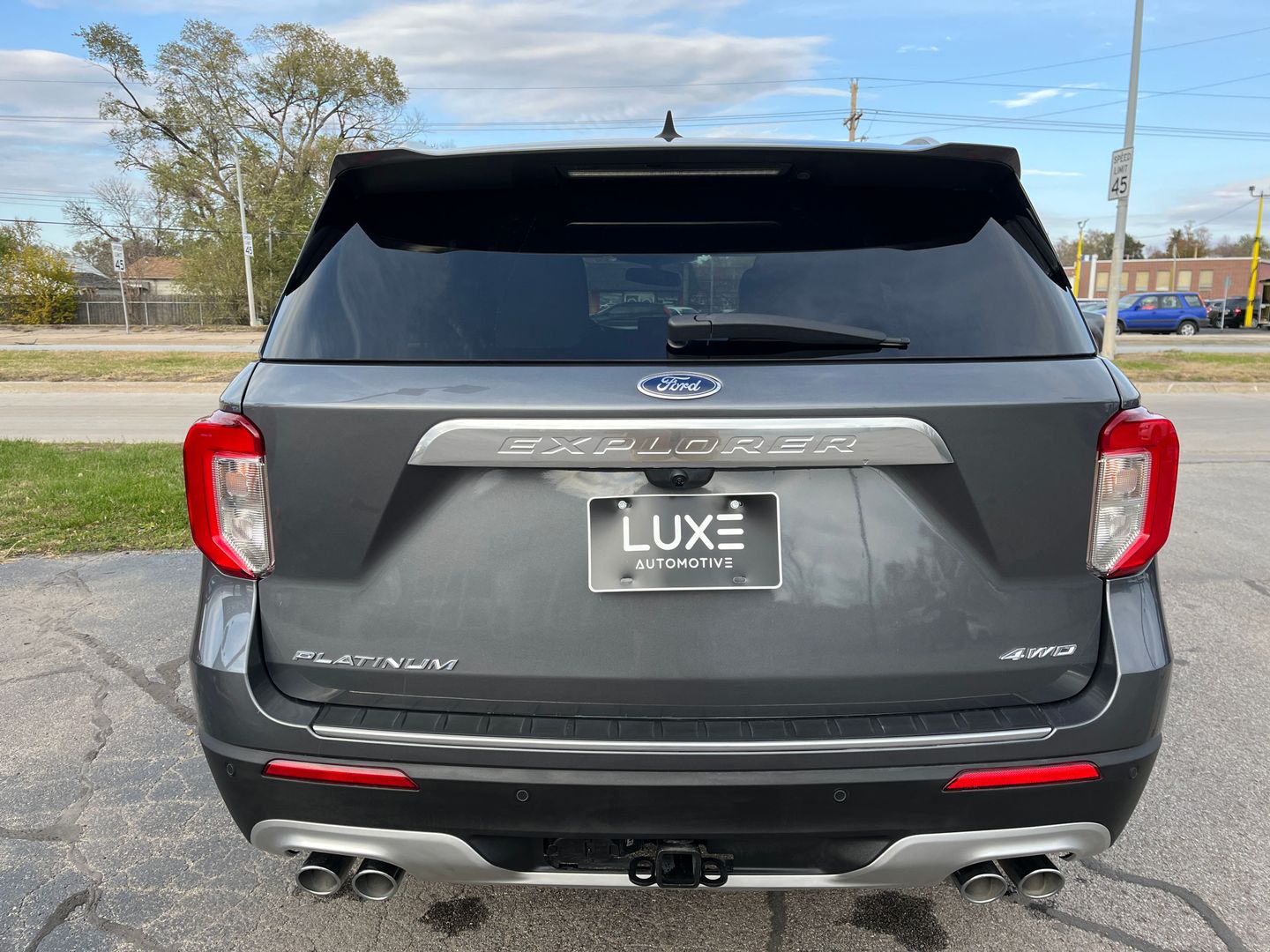 2022 FORD EXPLORER SUV V6, ECOBOOST, TWIN TURBO, 3.0 LITER PLATINUM SPORT UTILITY 4D