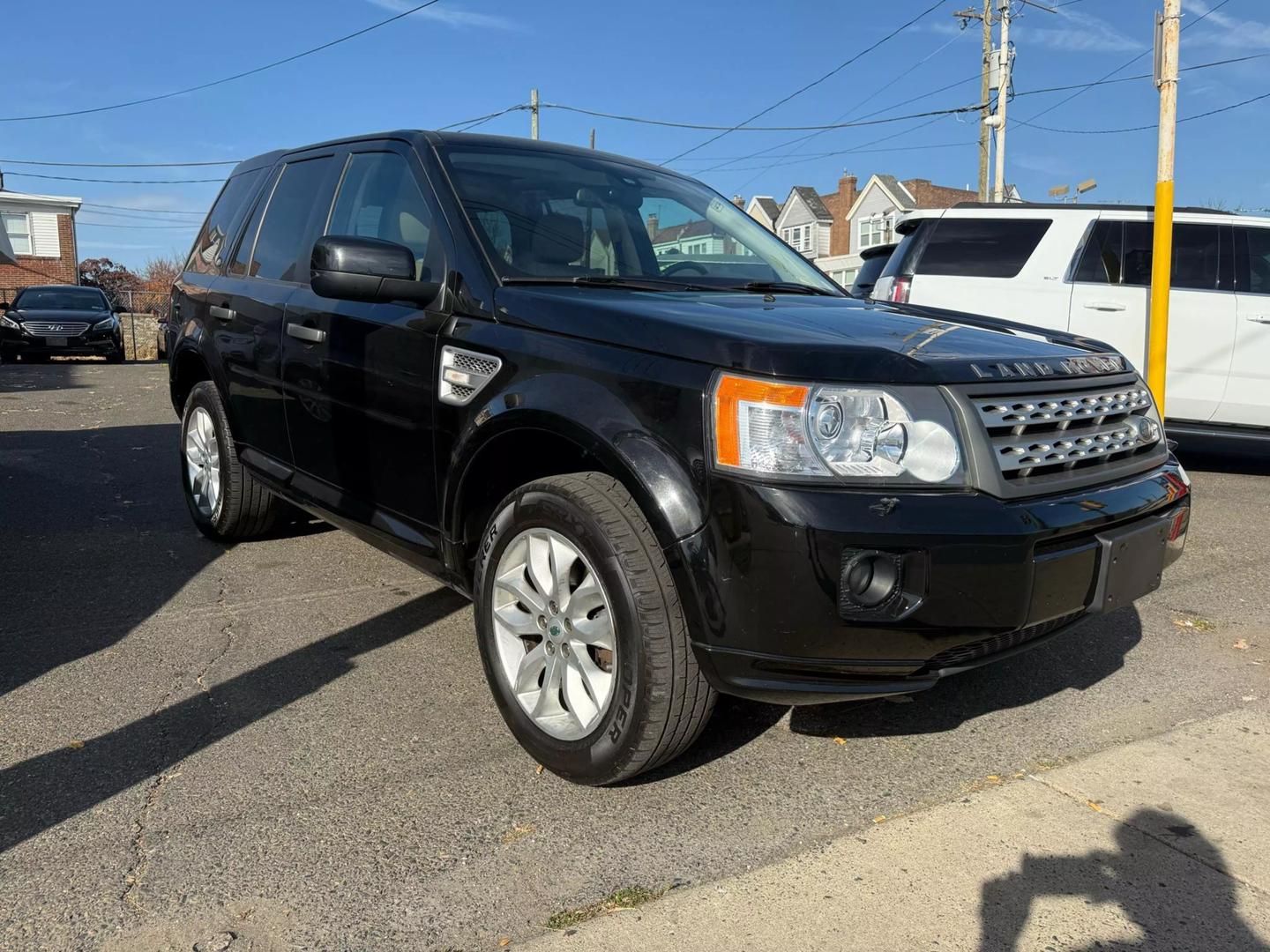 2012 Land Rover LR2 showcasing its rugged design and luxury features.