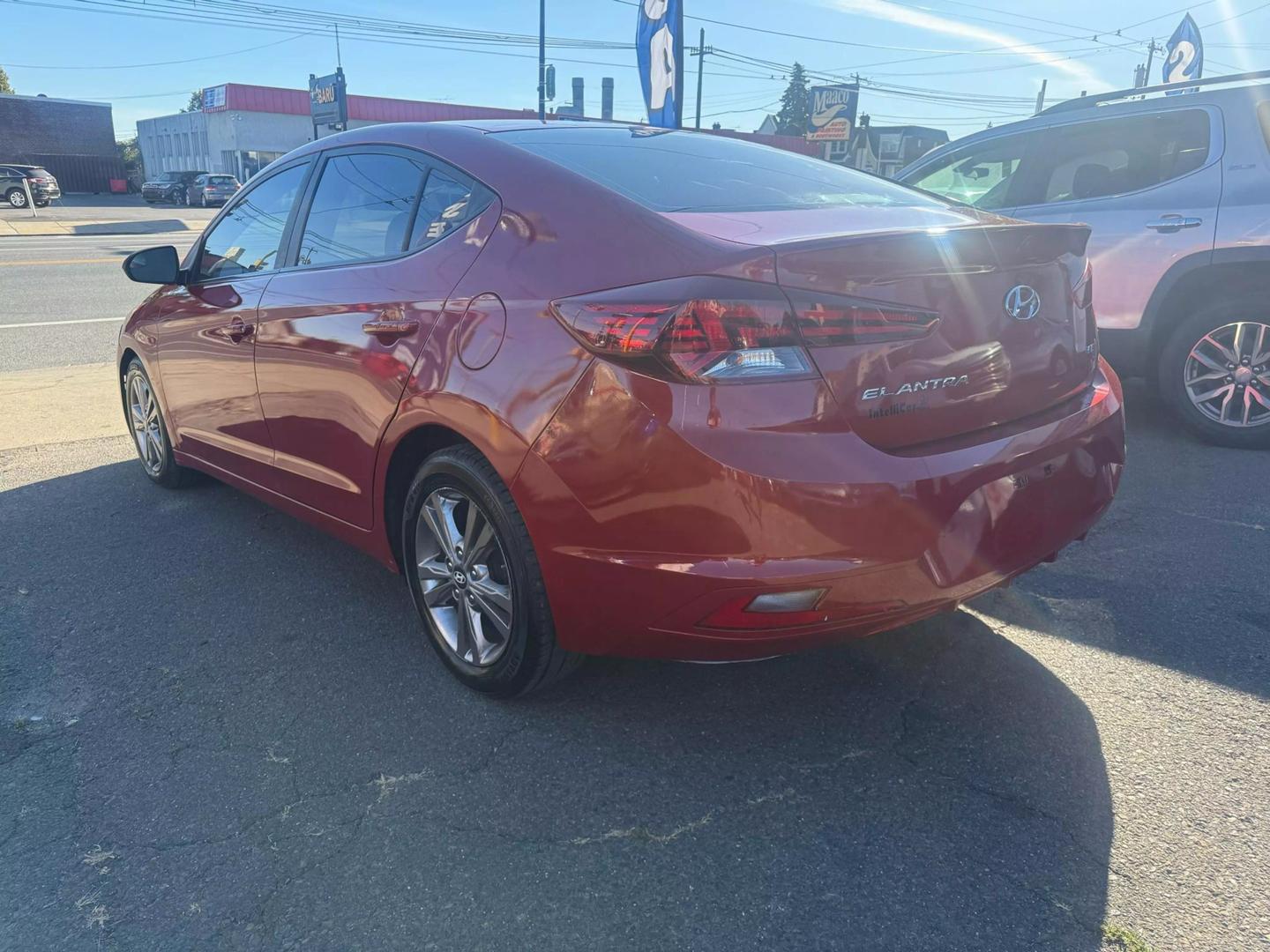 Feature image of the 2020 Hyundai Elantra showcasing its sleek design and modern exterior styling.