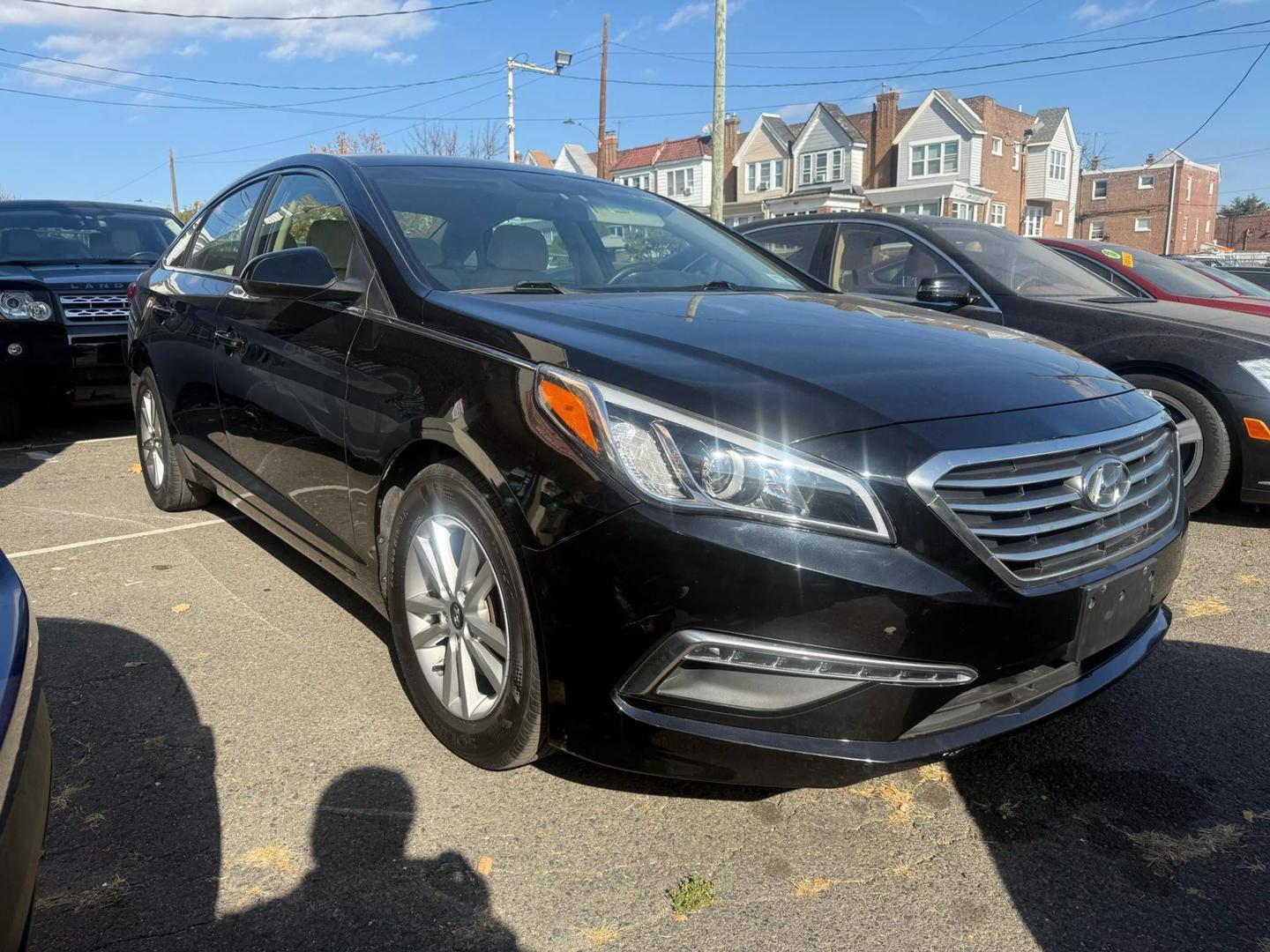 2015 Hyundai Sonata showcasing sleek design, modern technology, and comfortable interior, perfect for a smooth and stylish drive.