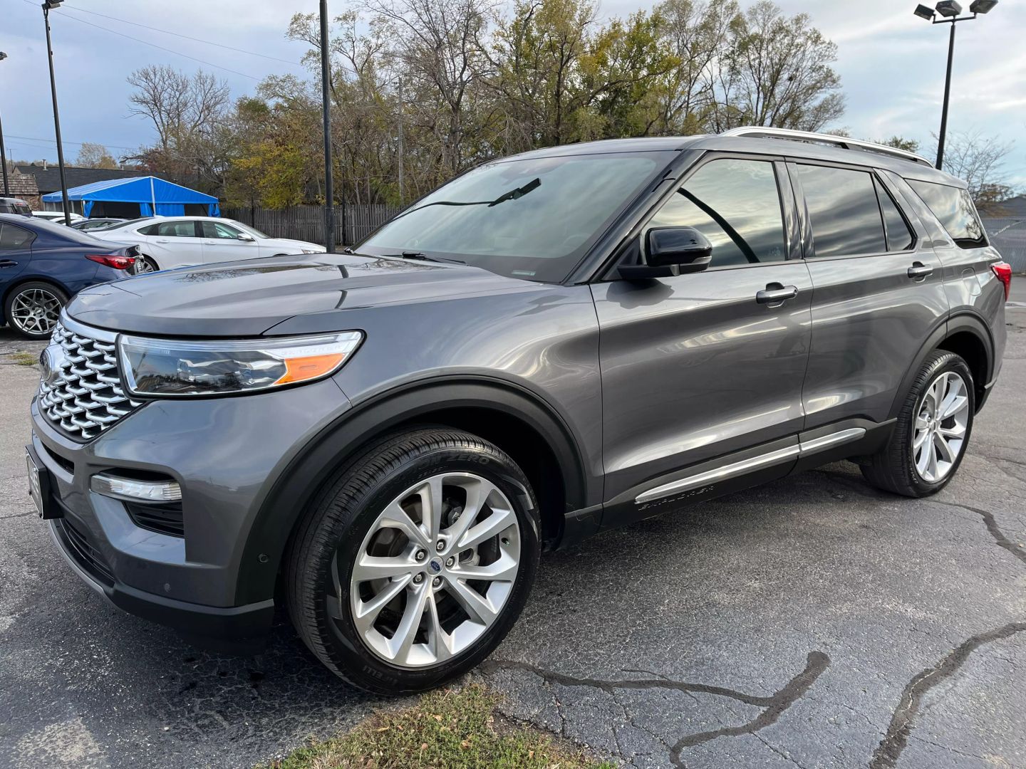 2022 FORD EXPLORER SUV V6, ECOBOOST, TWIN TURBO, 3.0 LITER PLATINUM SPORT UTILITY 4D