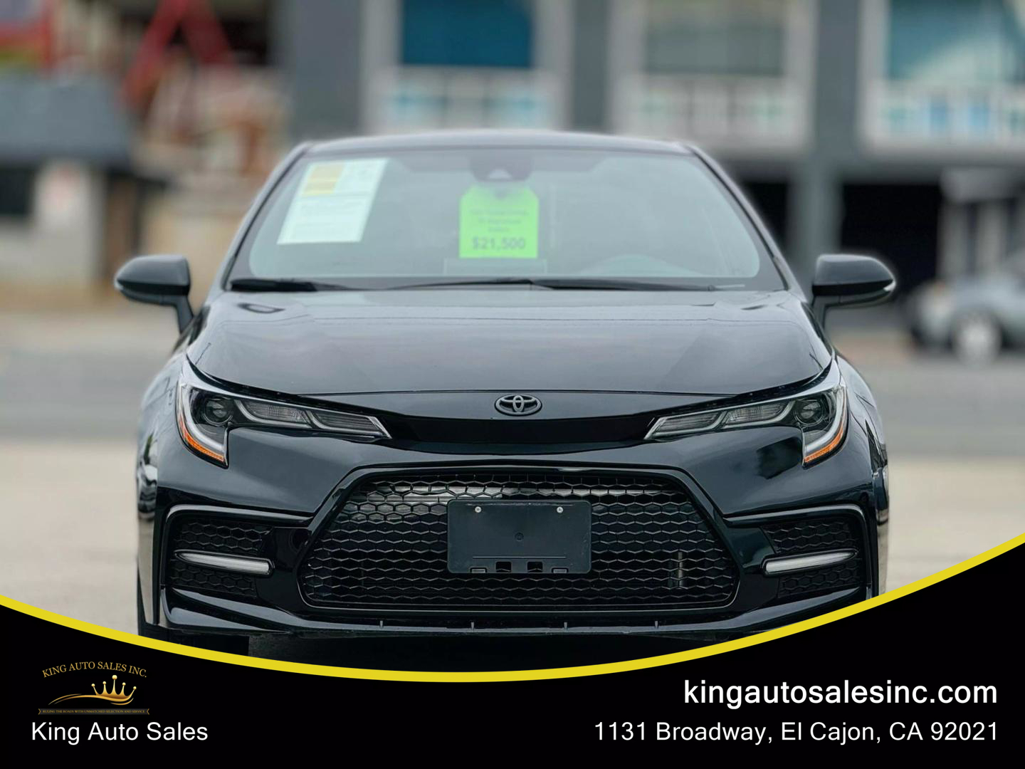 2021 Toyota Corolla Nightshade photo 2