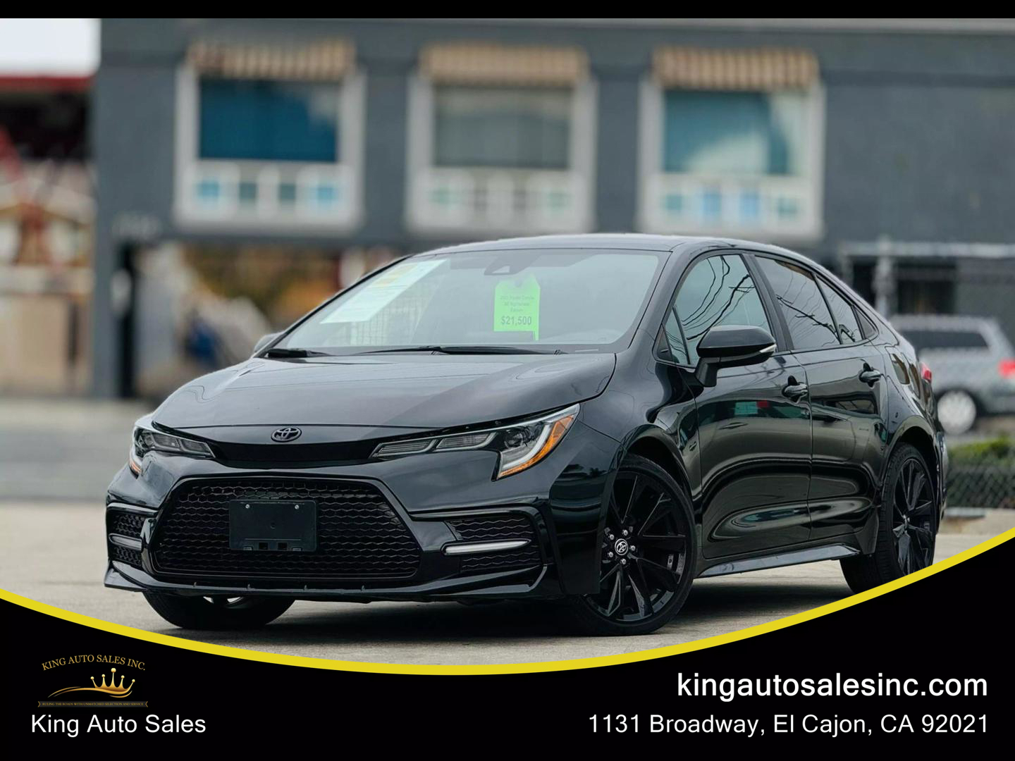 2021 Toyota Corolla Nightshade photo 1