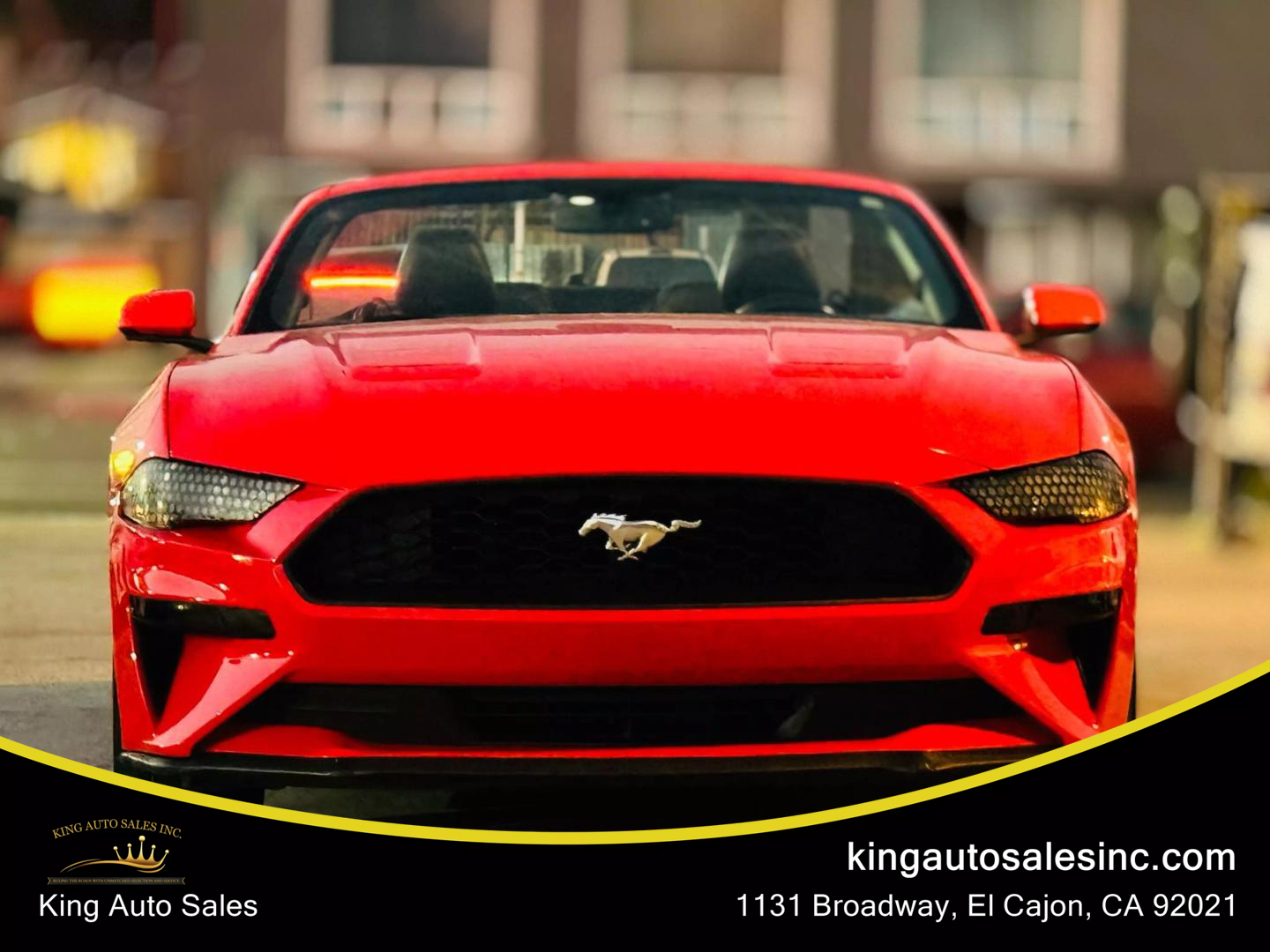 2018 Ford Mustang EcoBoost Premium photo 3