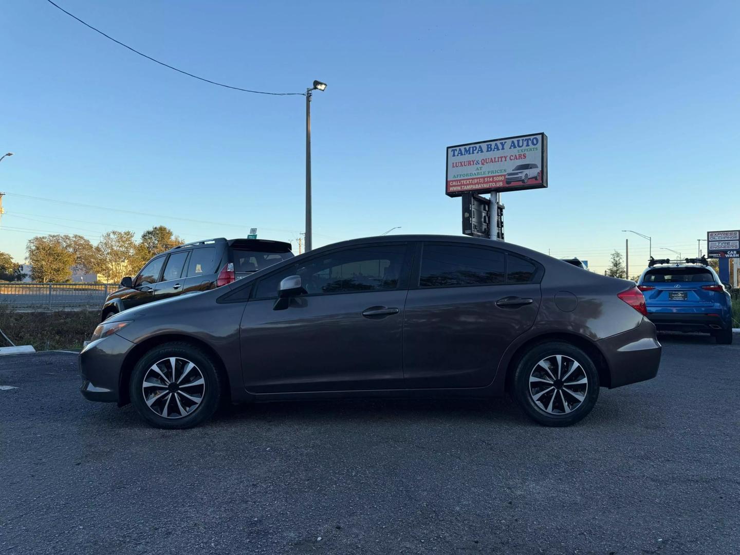 Used 2012 Honda Civic LX with VIN 19XFB2F50CE390905 for sale in Tampa, FL