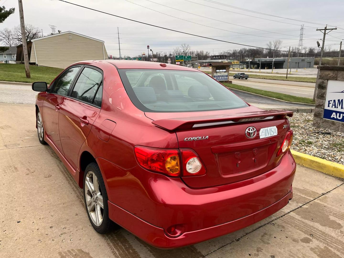 2009 Toyota Corolla XRS photo 7