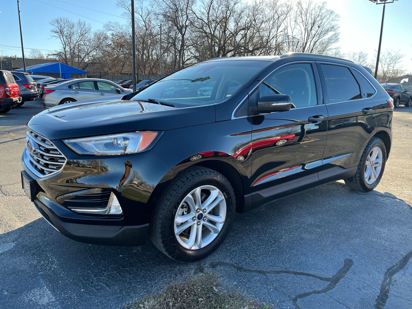 2020 FORD EDGE SUV 4-CYL, ECOBOOST, TURBO, 2.0 LITER SEL SPORT UTILITY 4D