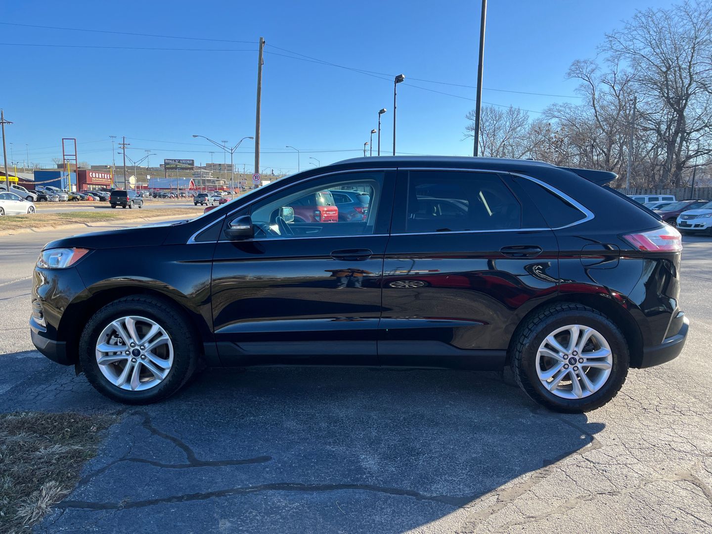 2020 FORD EDGE SUV 4-CYL, ECOBOOST, TURBO, 2.0 LITER SEL SPORT UTILITY 4D