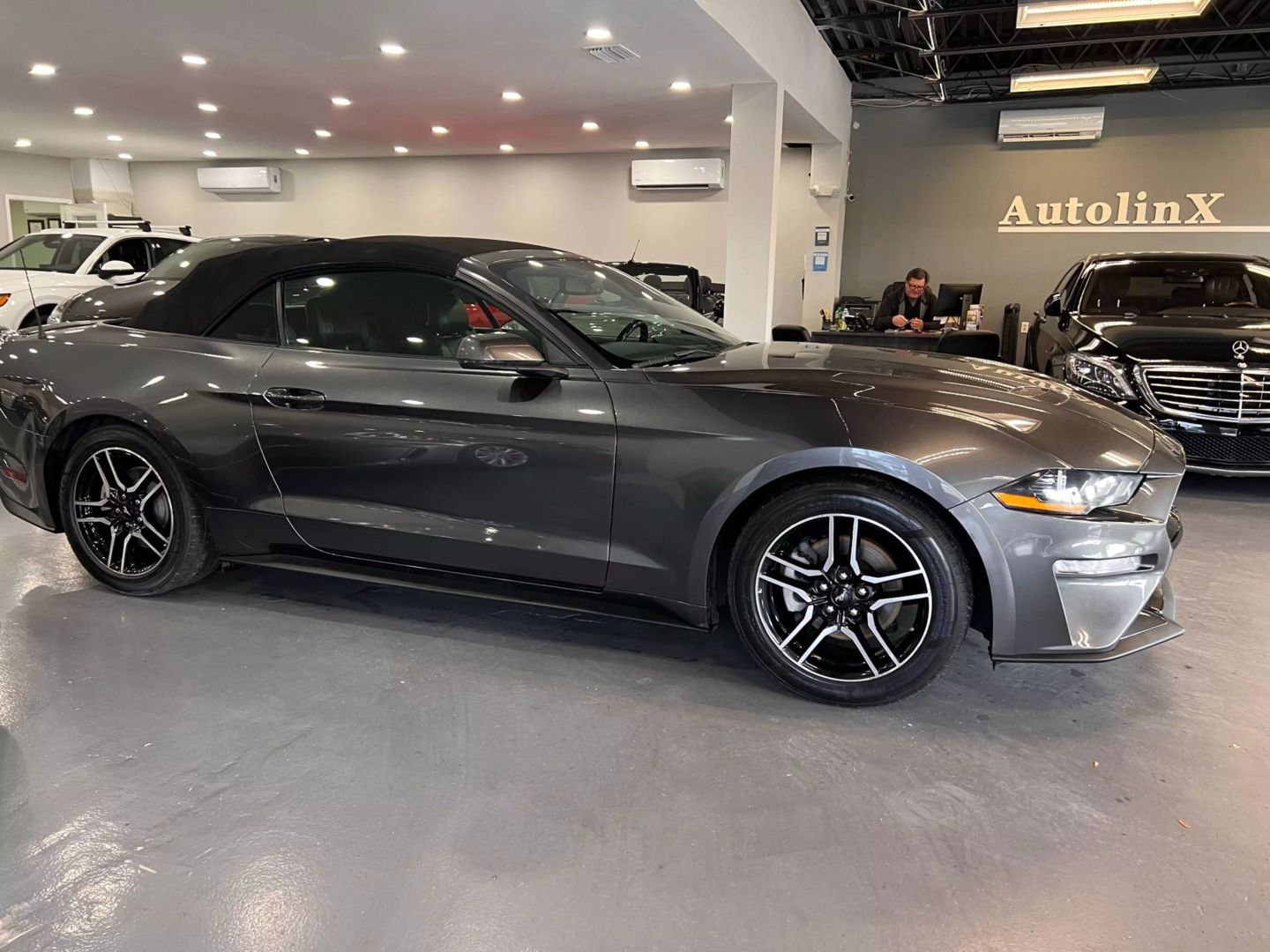 2019 Ford Mustang Ecoboost Premium Convertible 2d - Image 8