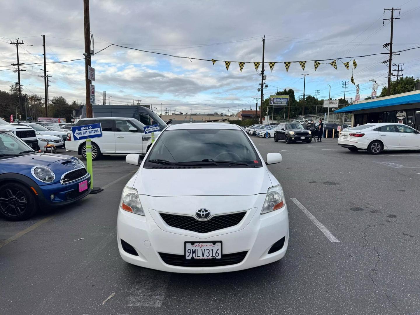 Used 2010 Toyota Yaris Base with VIN JTDBT4K38A1363365 for sale in Los Angeles, CA