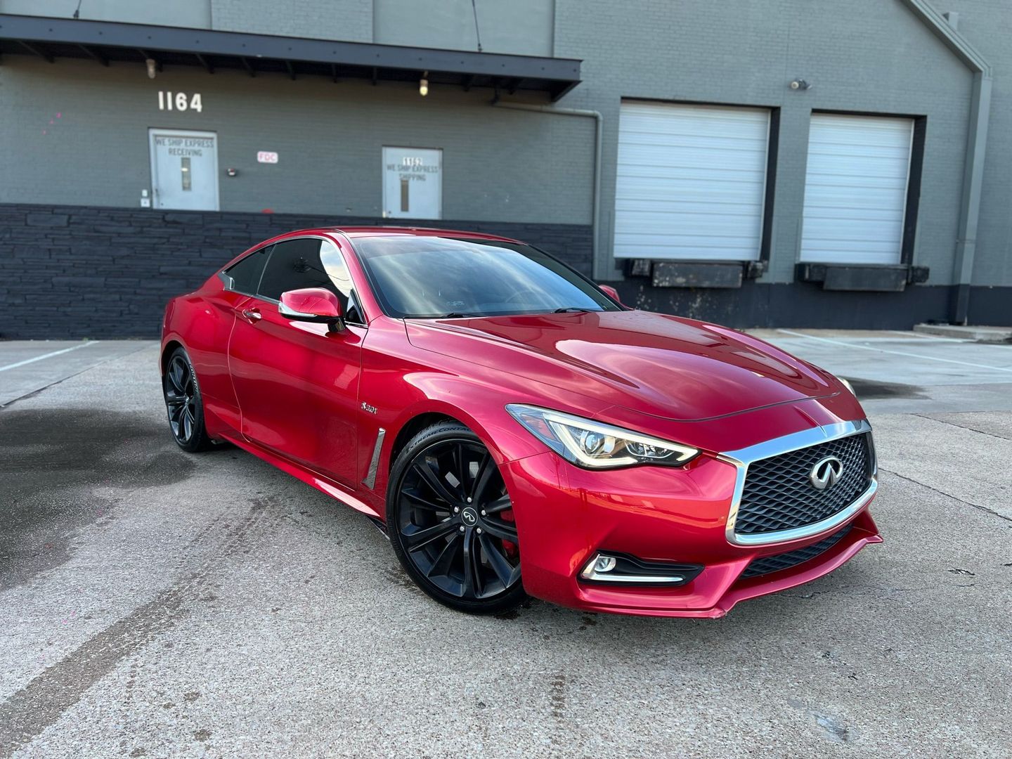 2018 Infiniti Q60 Red Sport 400