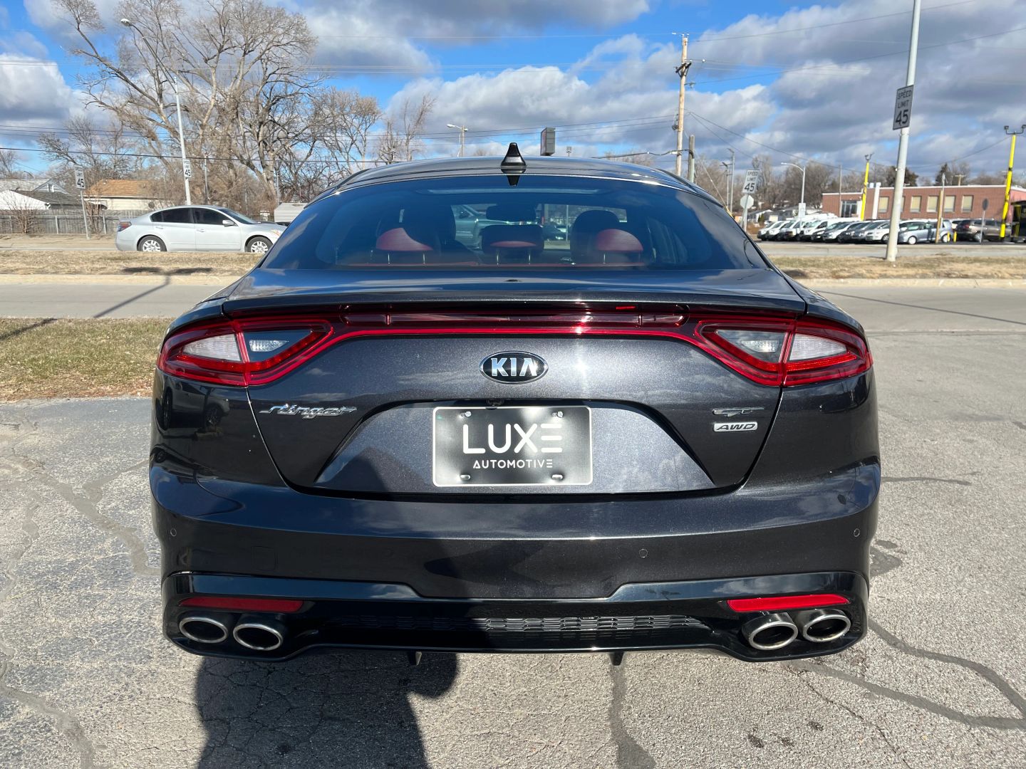 2020 KIA STINGER SEDAN V6, TWIN TURBO, 3.3 LITER GT2 SEDAN 4D