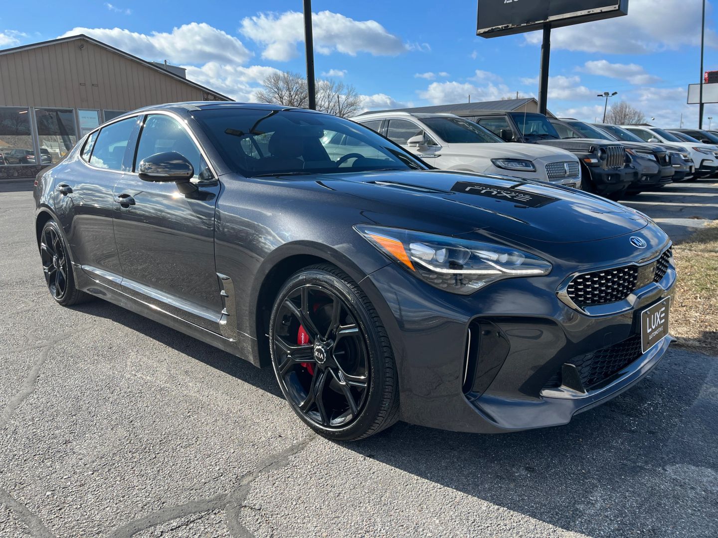 2020 KIA STINGER SEDAN V6, TWIN TURBO, 3.3 LITER GT2 SEDAN 4D