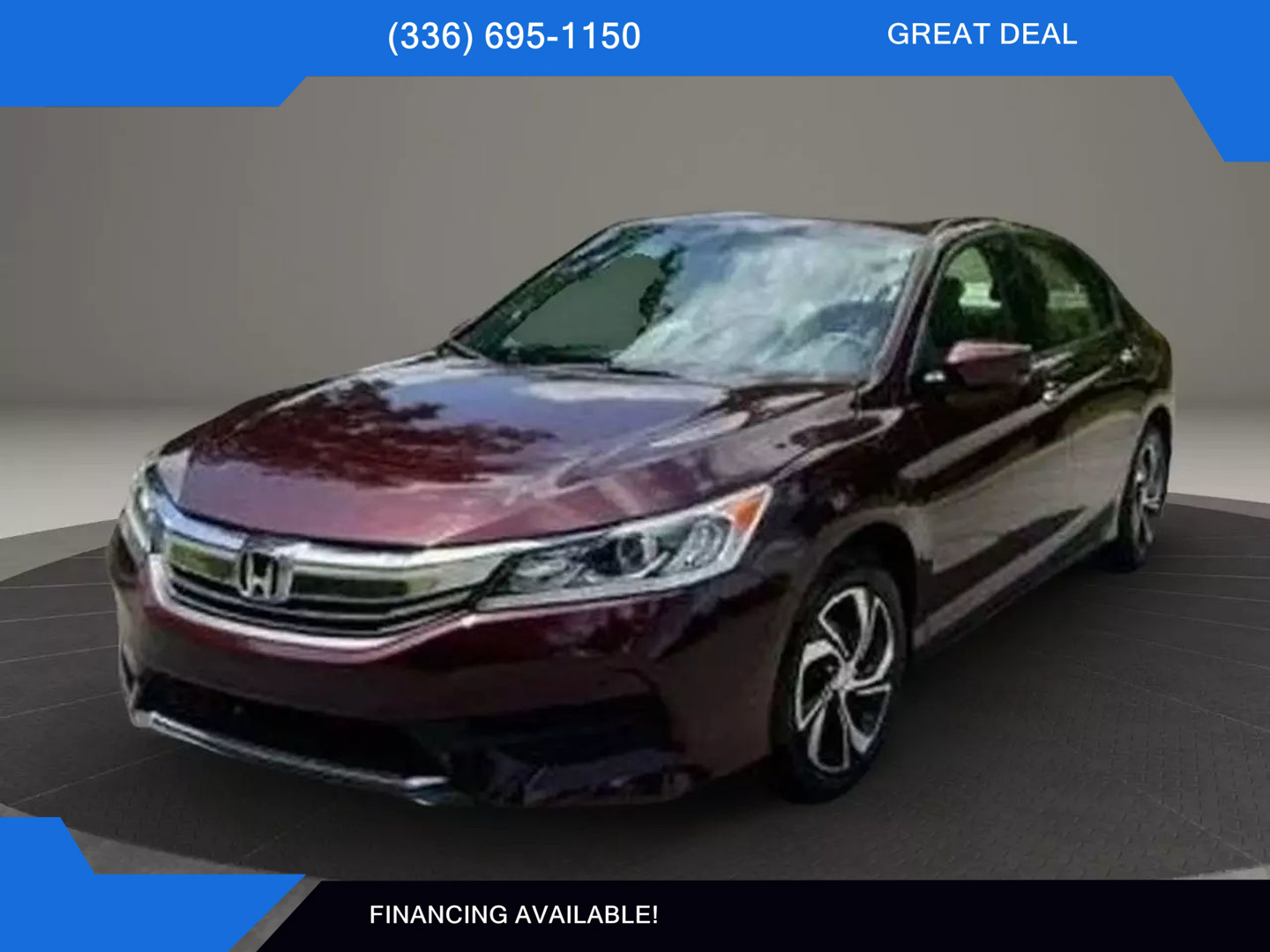 2016 Honda Accord LX
