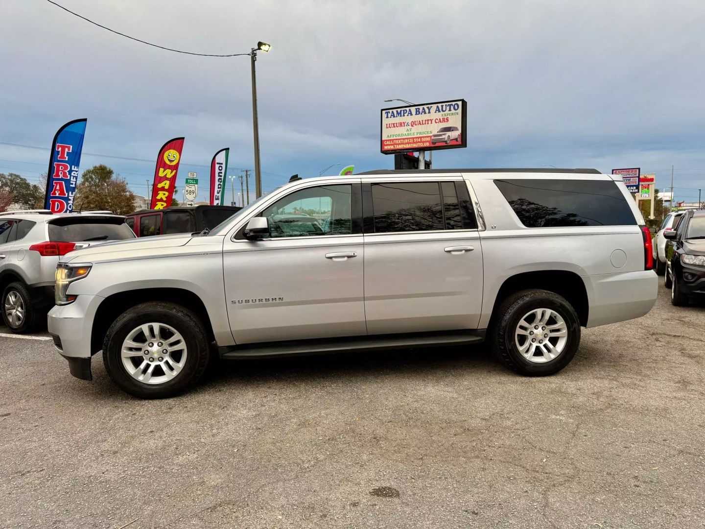 Used 2015 Chevrolet Suburban LT with VIN 1GNSCJKC3FR264208 for sale in Tampa, FL