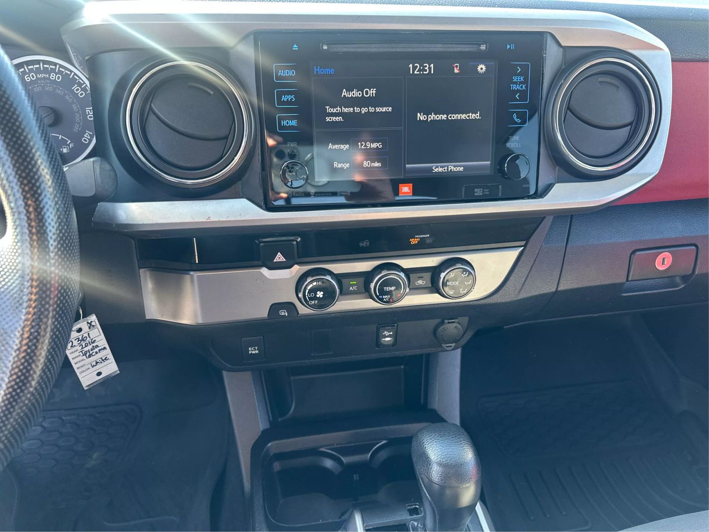 2016 TOYOTA TACOMA DOUBLE CAB PICKUP V6, 3.5 LITER SR5 PICKUP 4D 6 FT
