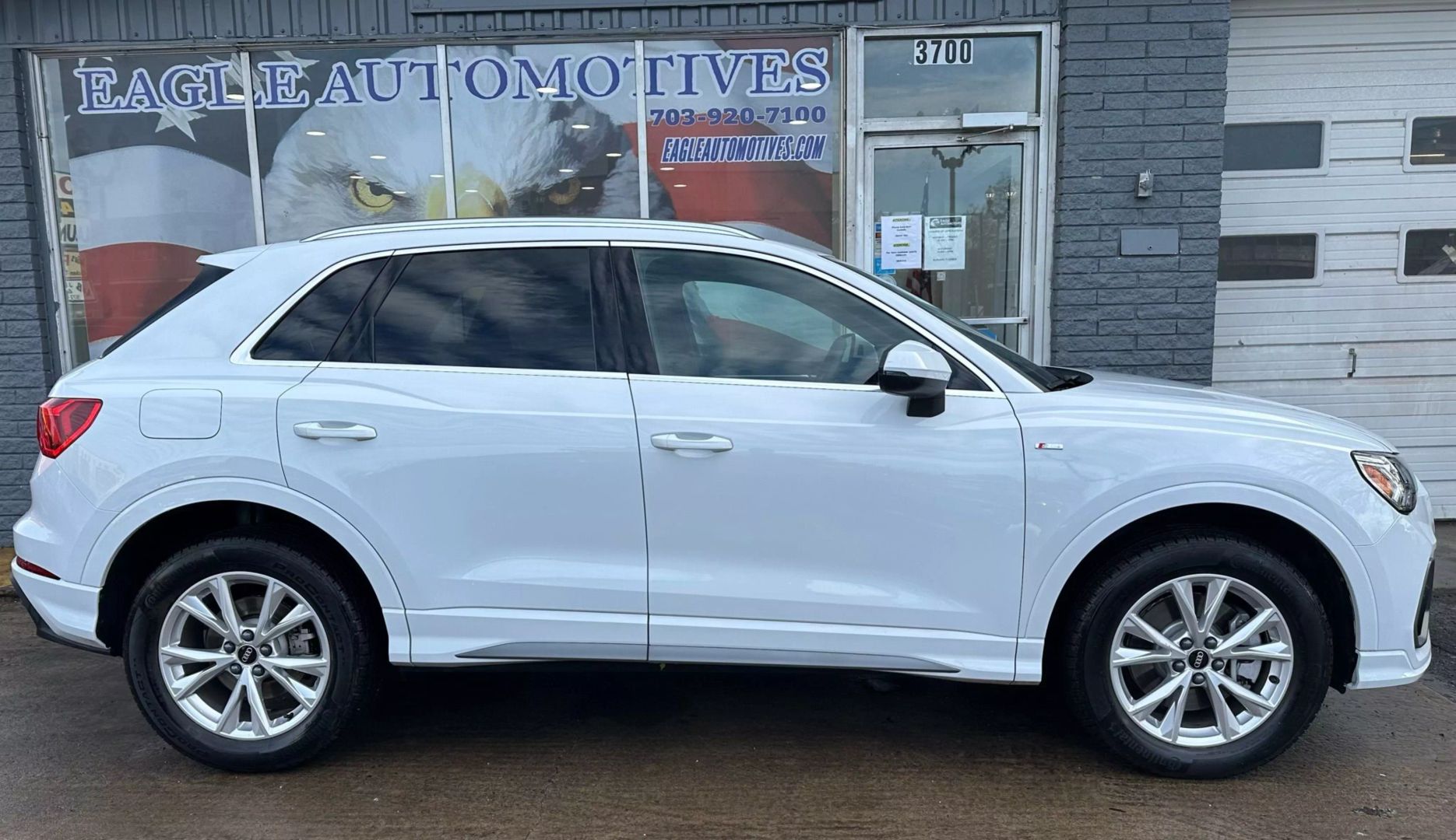 Used 2025 Audi Q3 S Line Premium with VIN WA1DECF31S1008461 for sale in Arlington, VA