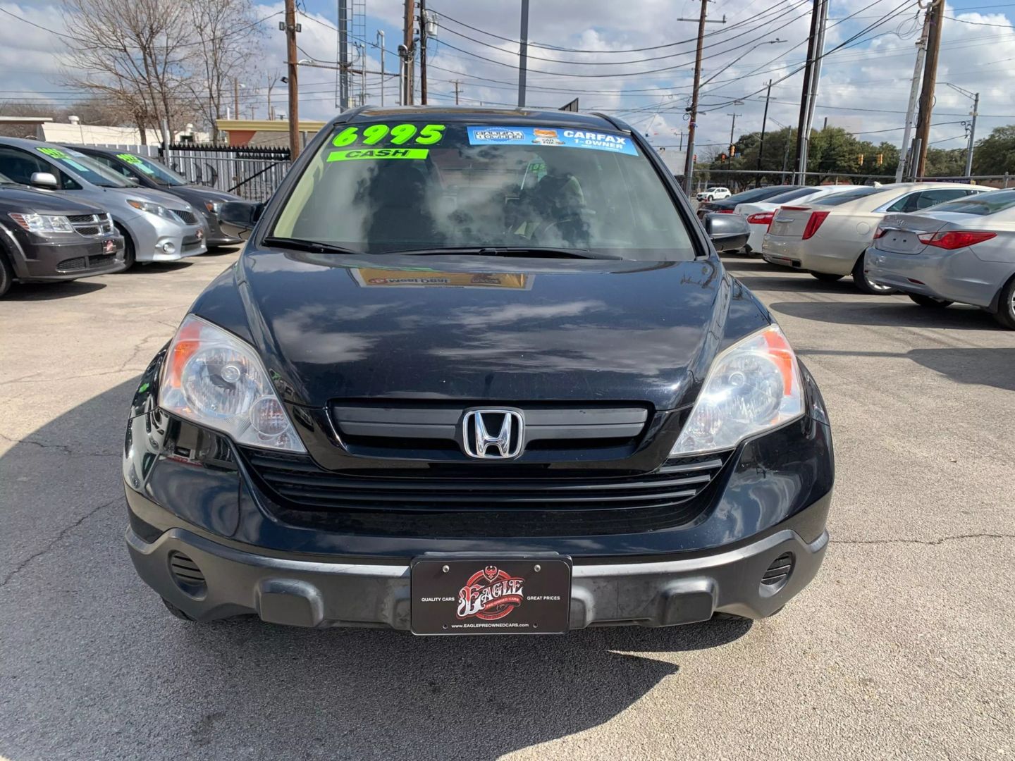 Used 2007 Honda CR-V LX with VIN JHLRE38367C021116 for sale in San Antonio, TX