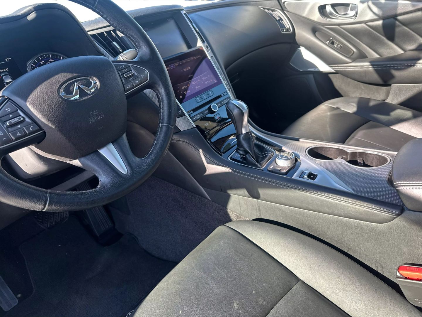 2017 INFINITI Q50 SEDAN 4-CYL, TURBO, 2.0 LITER 2.0T PREMIUM SEDAN 4D