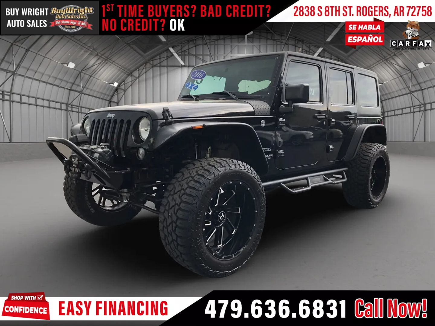 2016 Jeep Wrangler Unlimited Sport