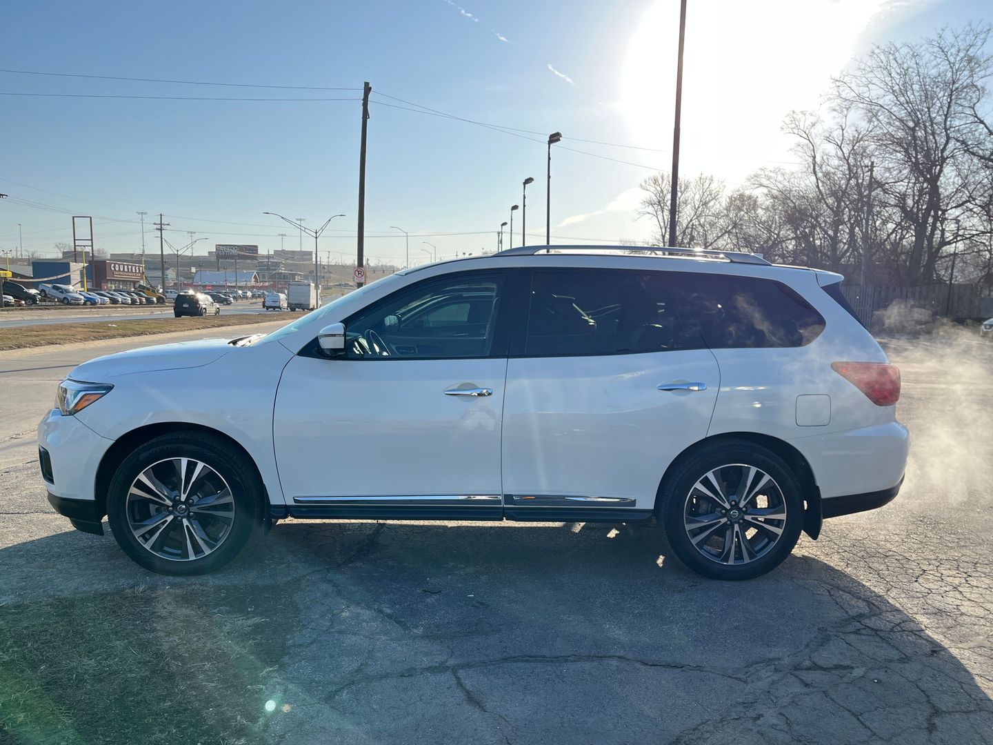 2020 NISSAN PATHFINDER SUV V6, 3.5 LITER PLATINUM SPORT UTILITY 4D