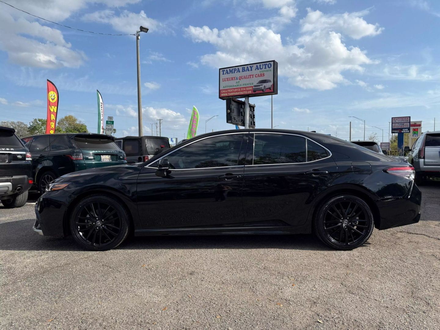 Used 2023 Toyota Camry XSE with VIN 4T1K31AK3PU619616 for sale in Tampa, FL