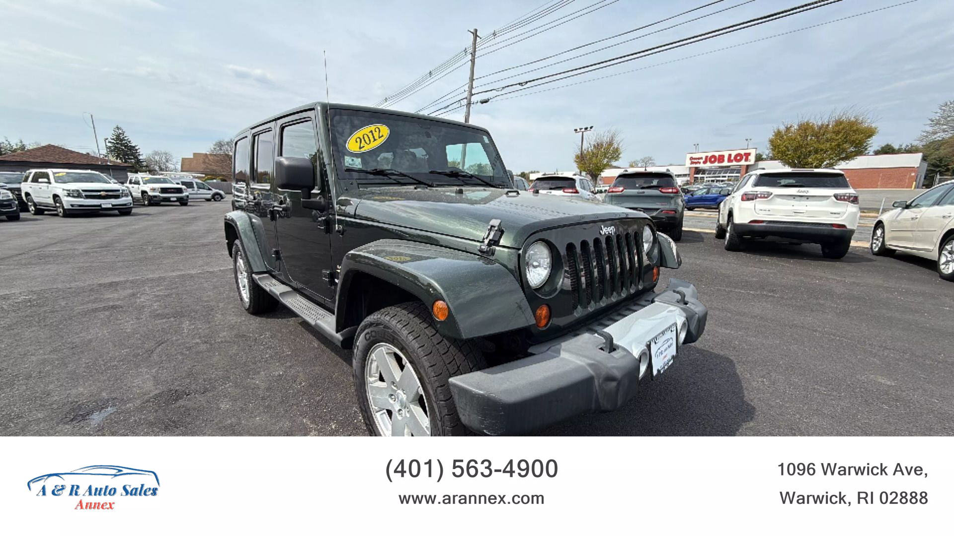 2012 Jeep Wrangler Unlimited Sahara